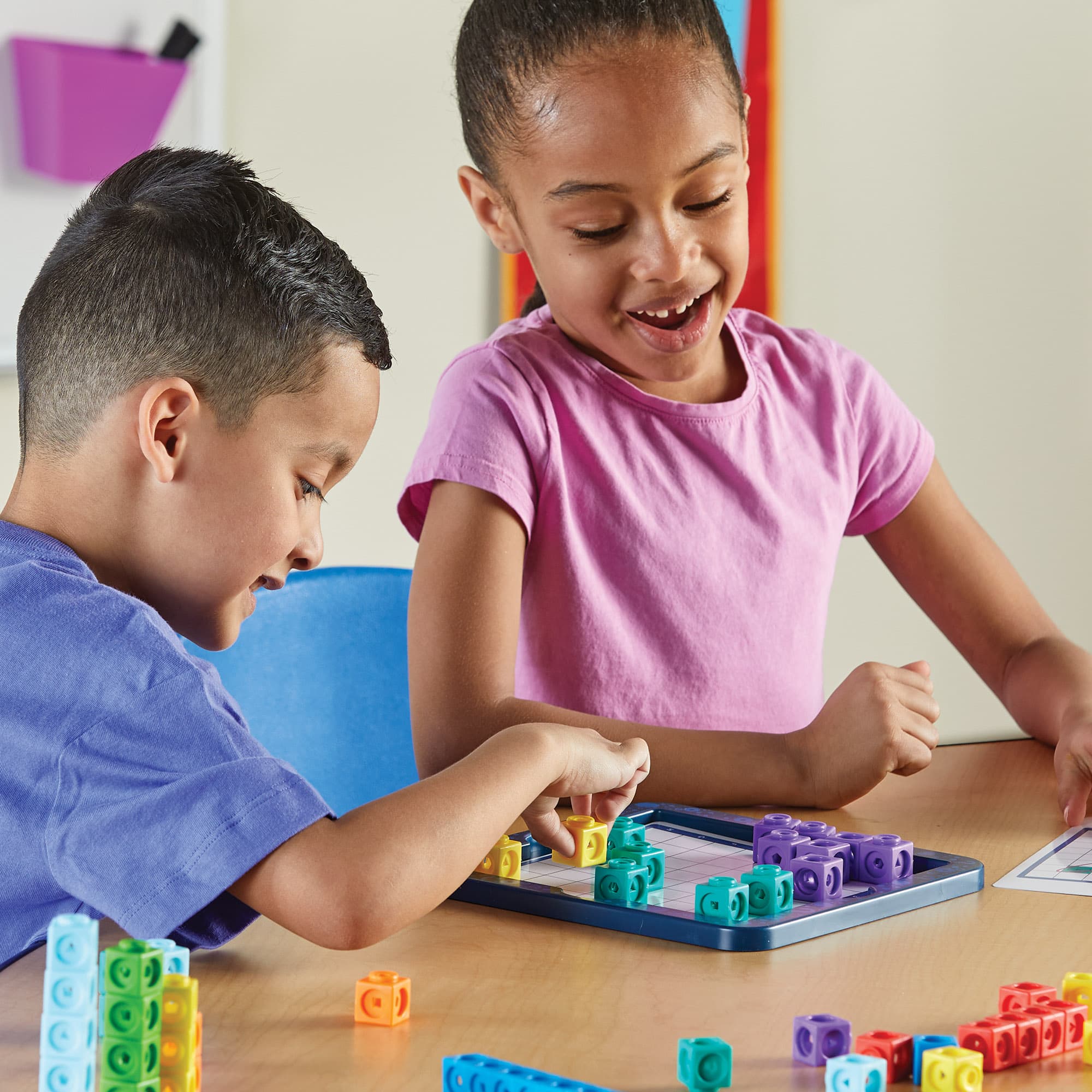 Learning Resources Mathlink Cubes Brain Games Pack