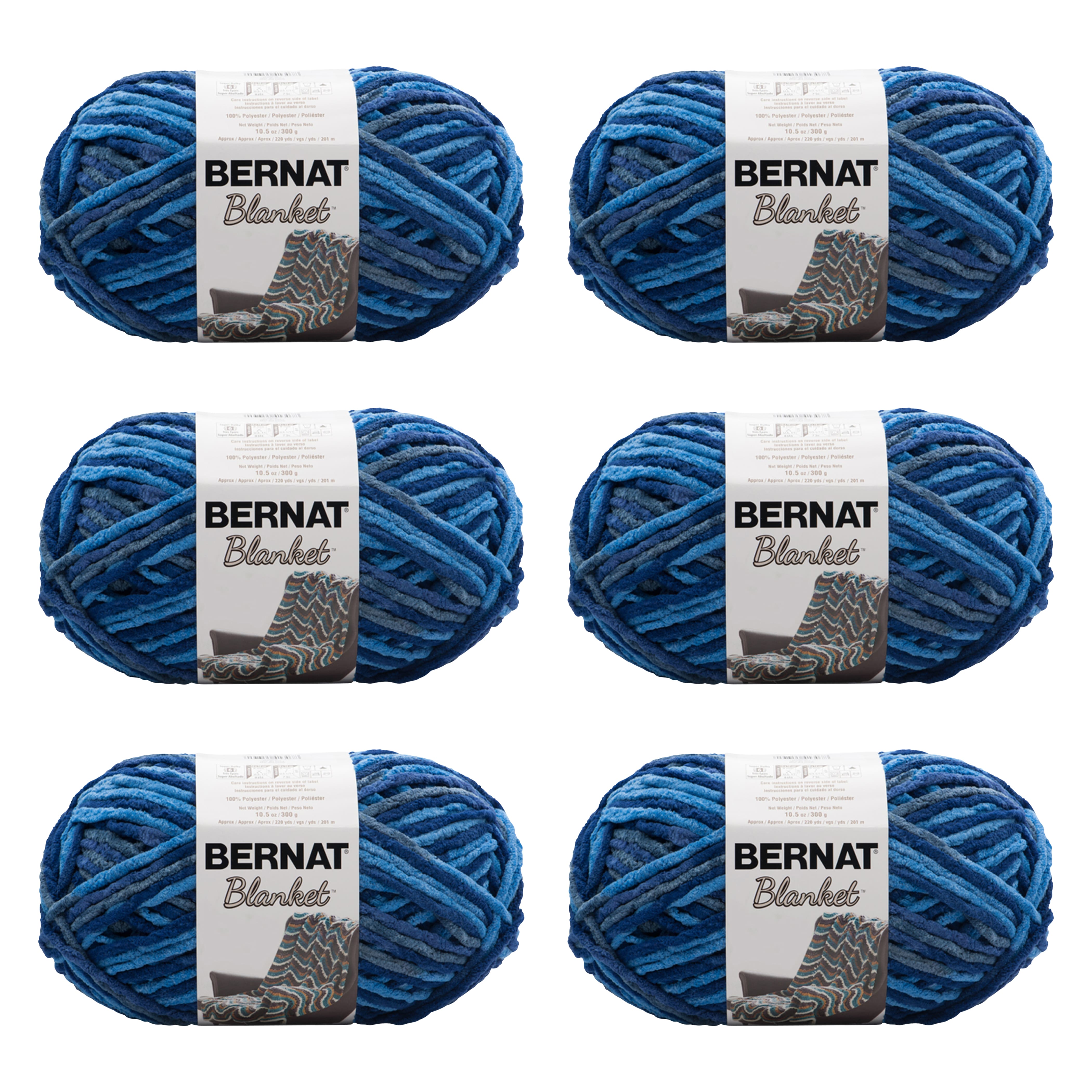 6 Pack: Bernat&#xAE; Blanket&#x2122; Yarn