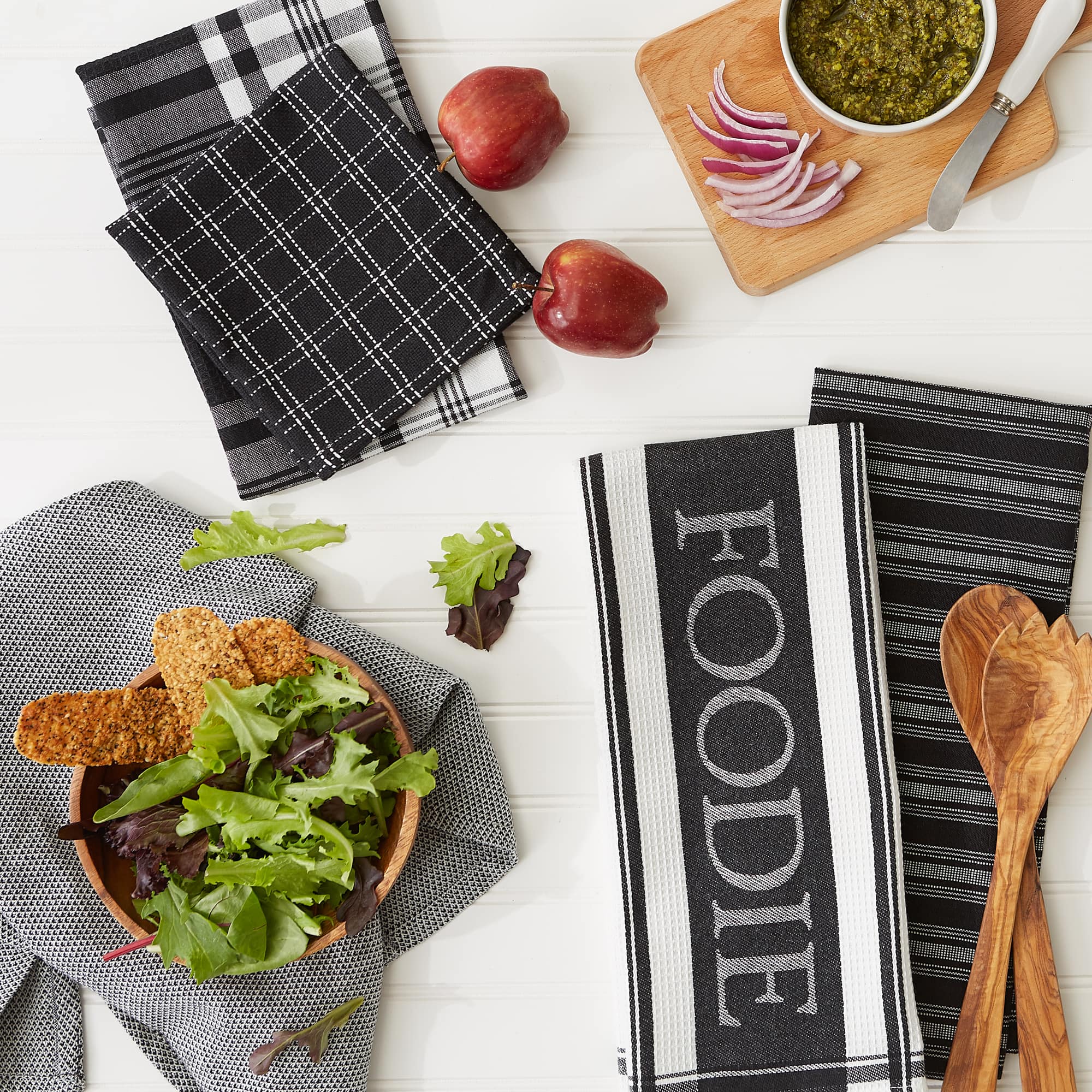 DII® Foodie Dish Towel & Dishcloth Set, Michaels