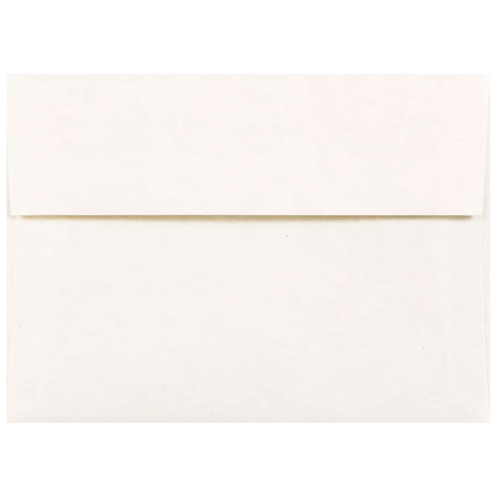 JAM Paper 4.75" x 6.5" Parchment Invitation Envelopes, 50ct.