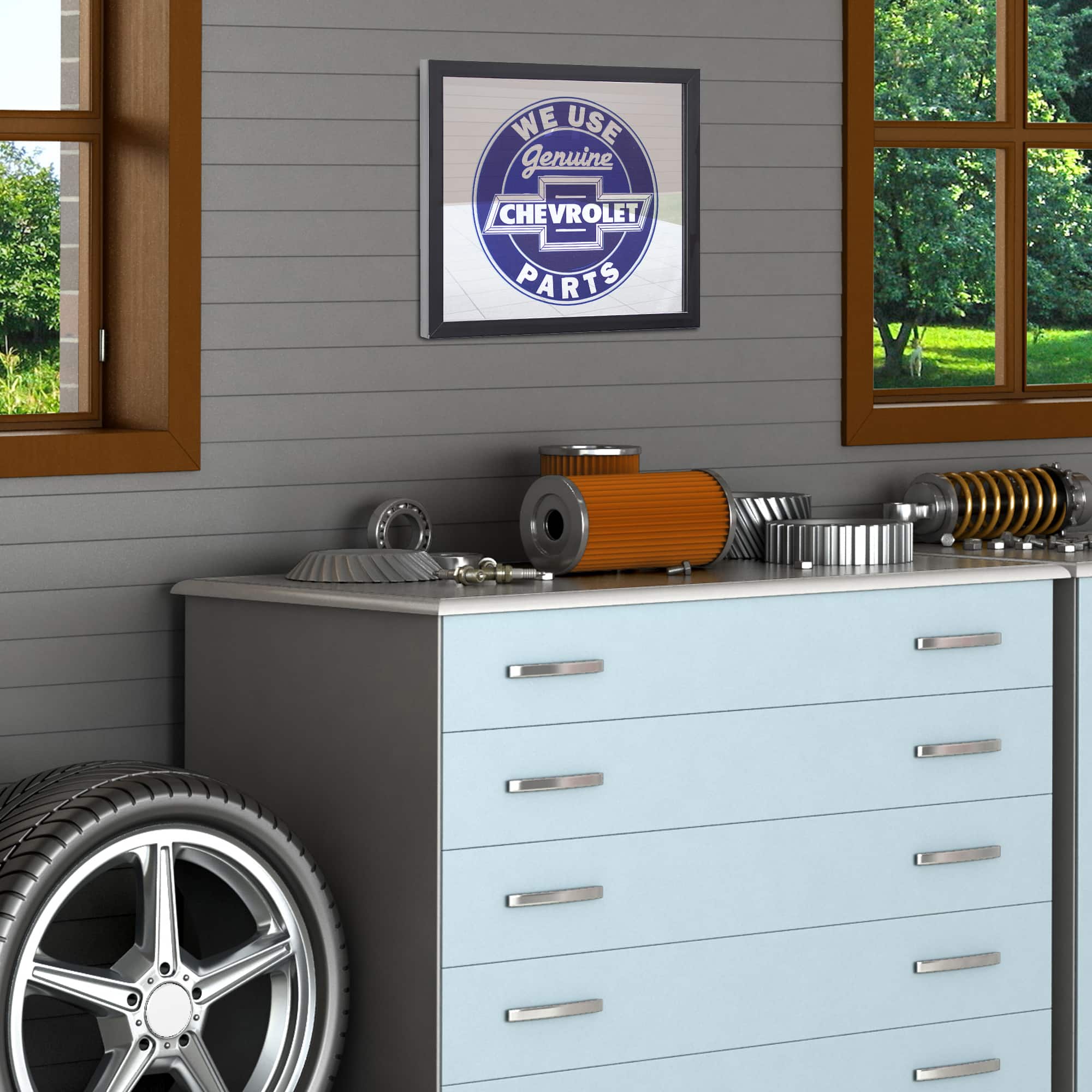 Genuine Chevrolet Parts Printed Accent Mirror