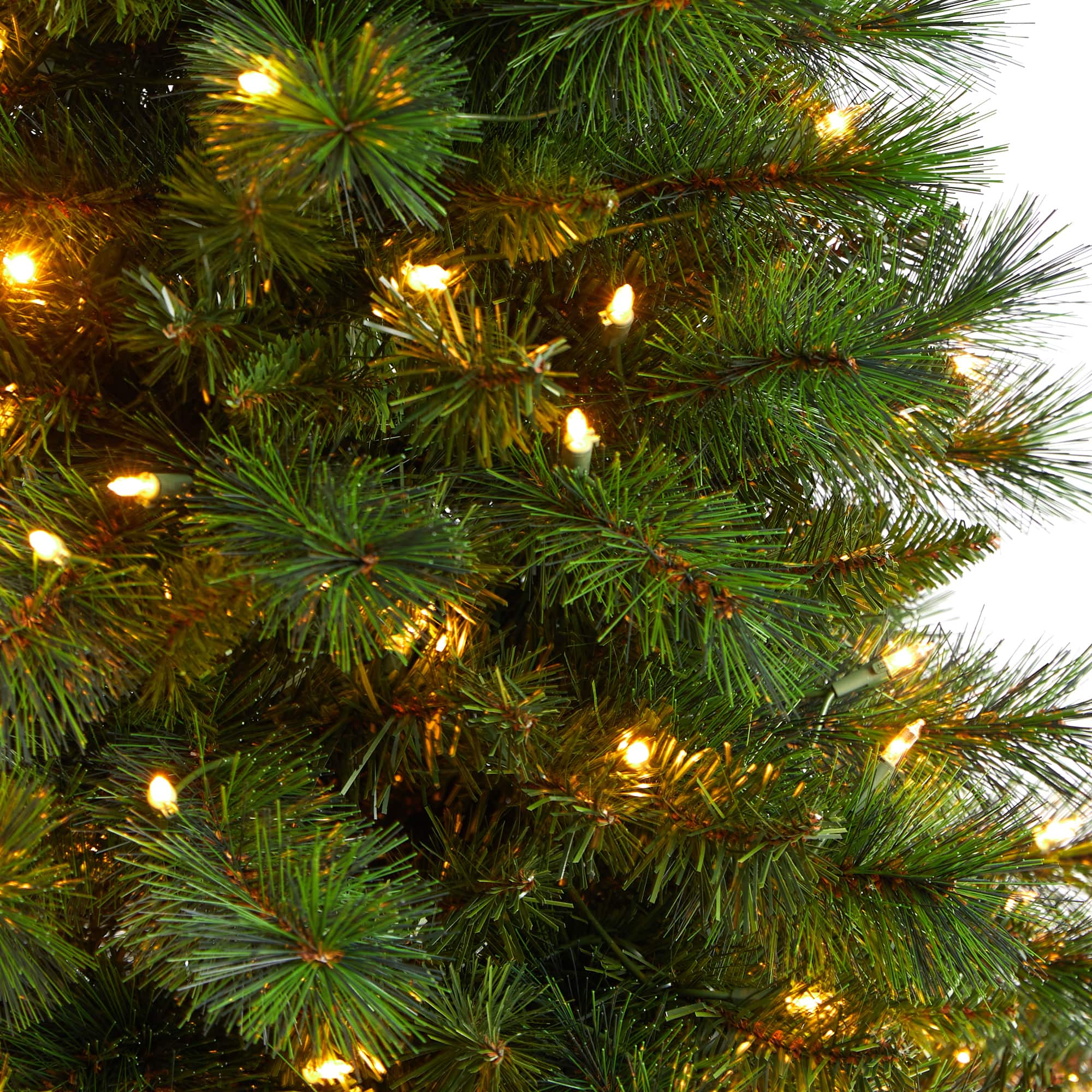 5ft. Pre-Lit West Virginia Mountain Pine Artificial Christmas Tree, Clear Lights