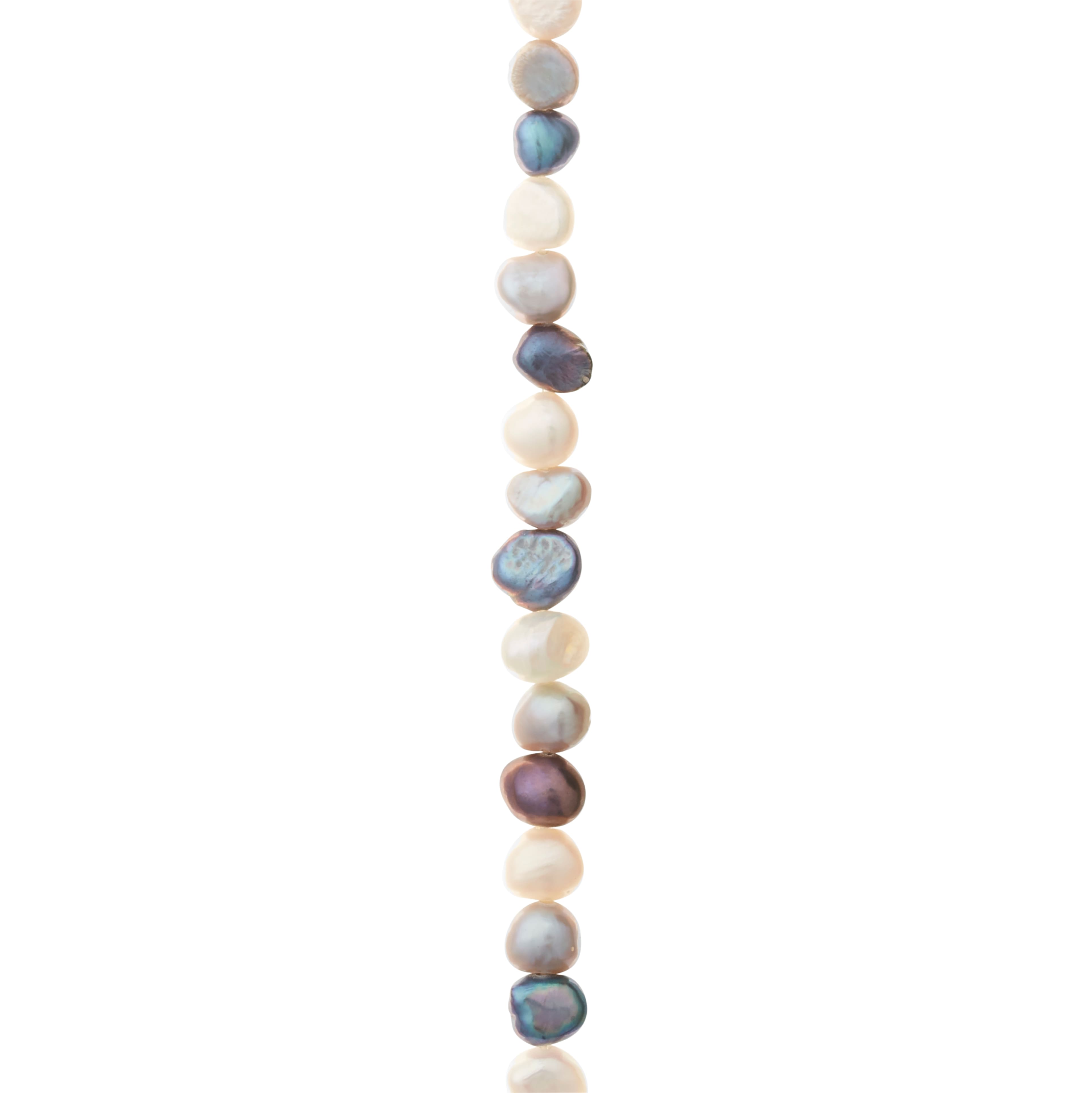 Taupe Potato Pearl Beads, 6mm by Bead Landing&#x2122;