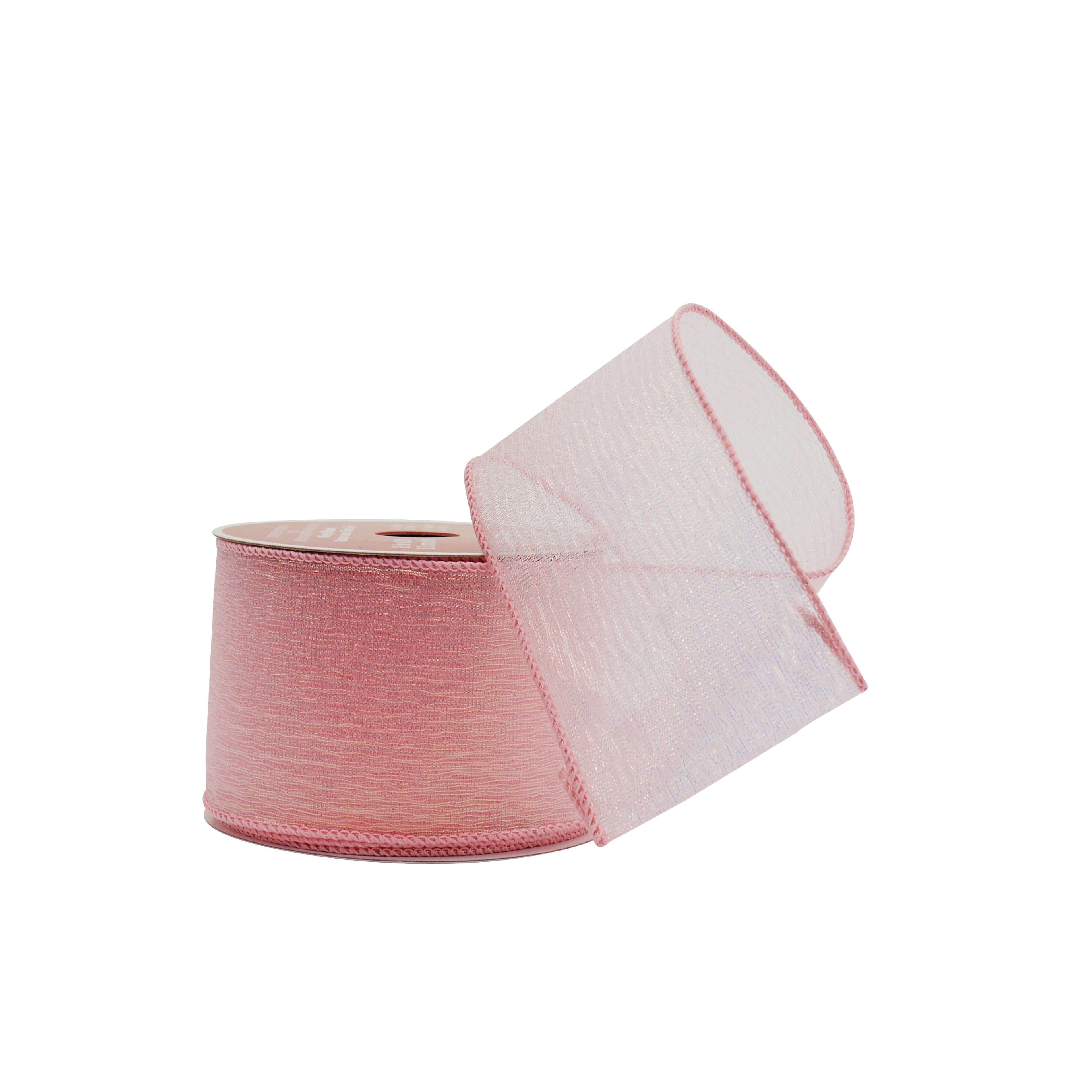 2.5&#x22; x 20ft. Iridescent Pink Wired Shimmer Ribbon by Celebrate It&#xAE;