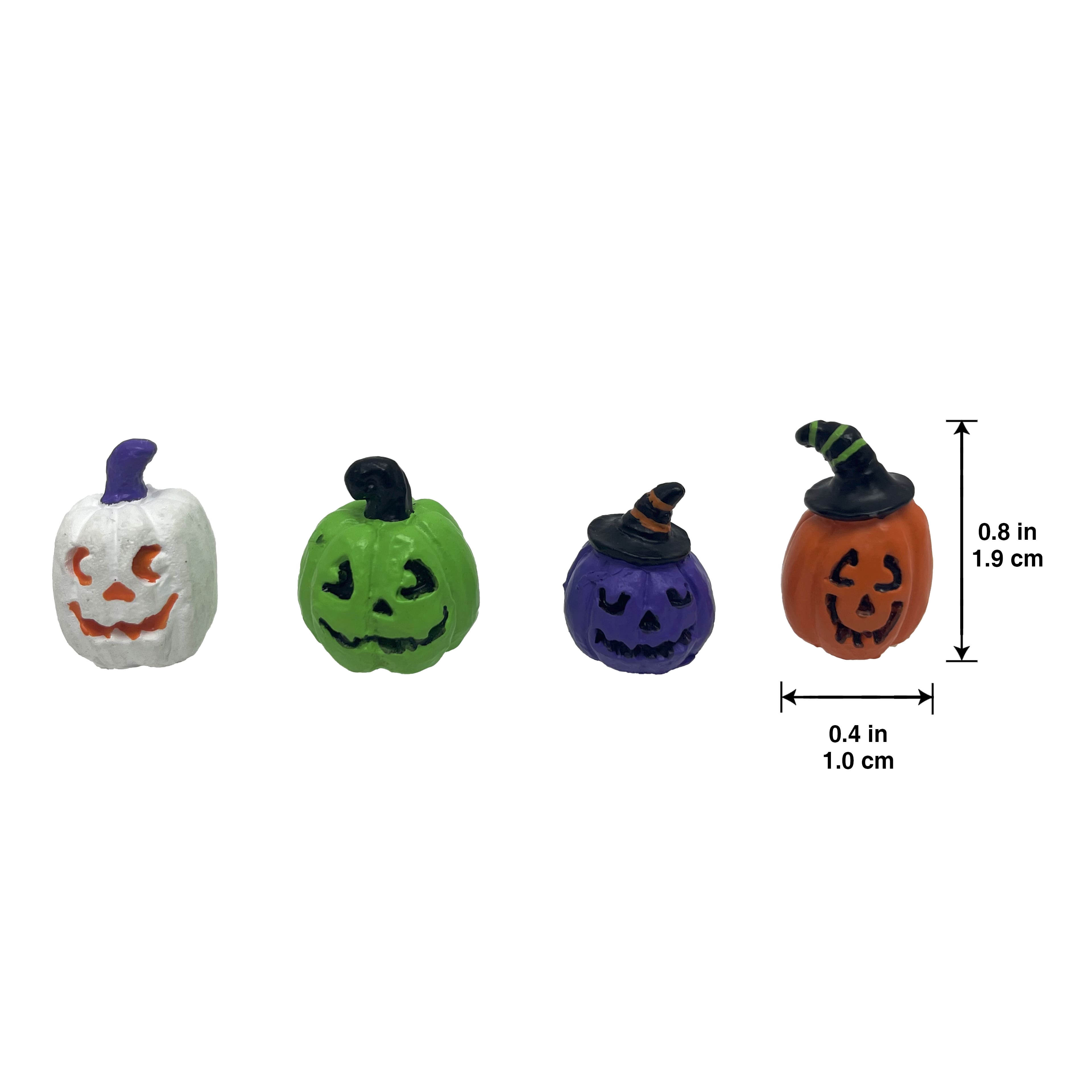 Mini Jack-o&#x27;-Lanterns, 4ct. by Ashland&#xAE;