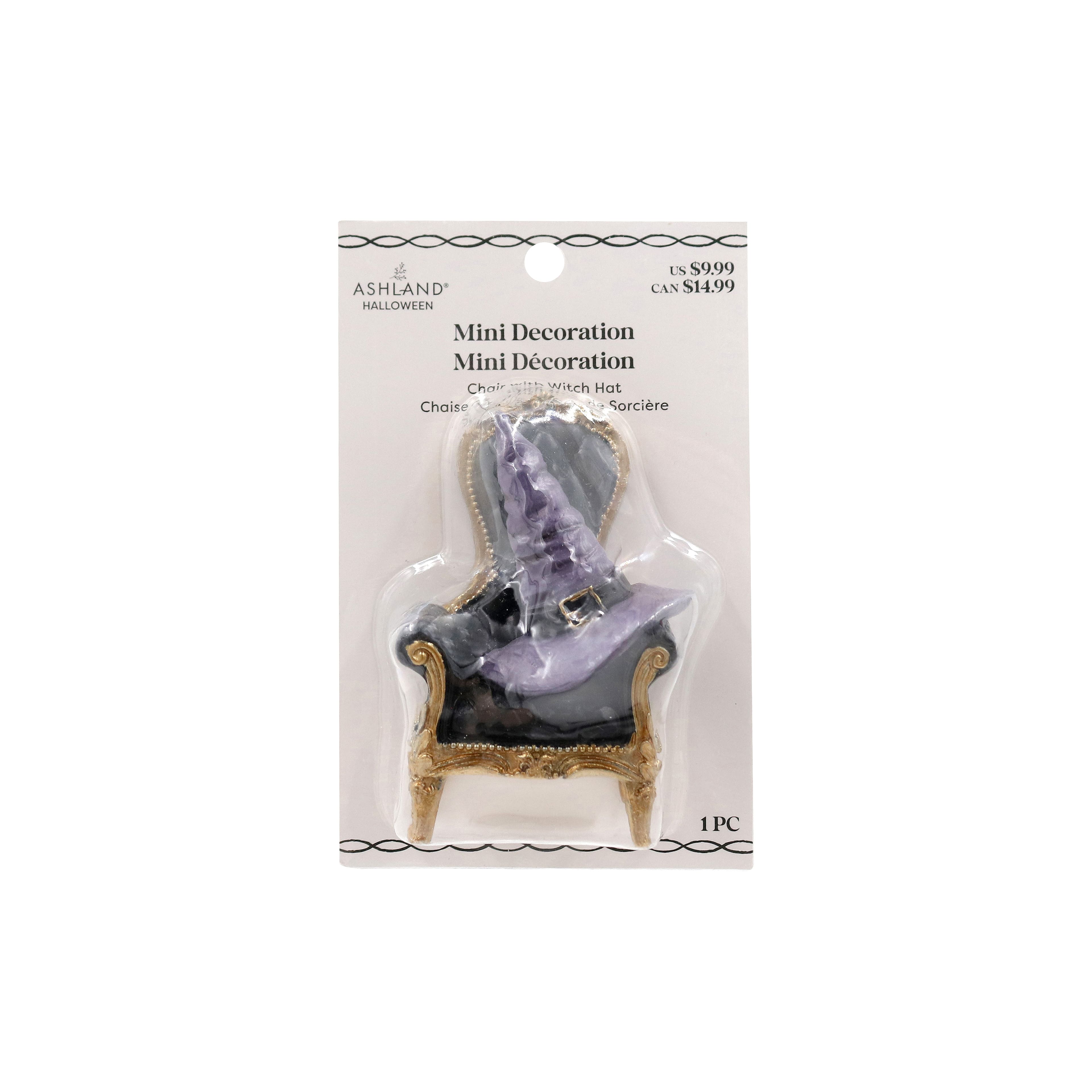 Mini Chair with Witch Hat by Ashland&#xAE;