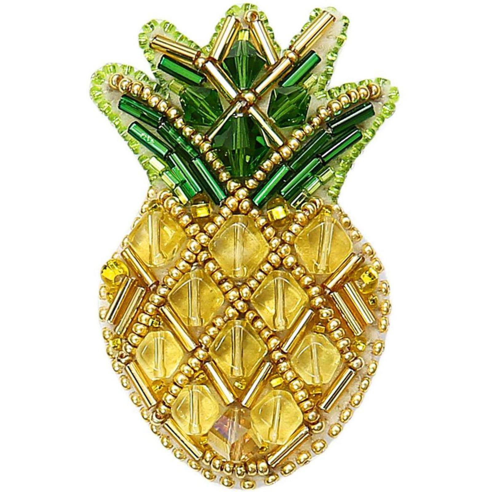 BP-230C Pineapple Brooch Beadwork Kit