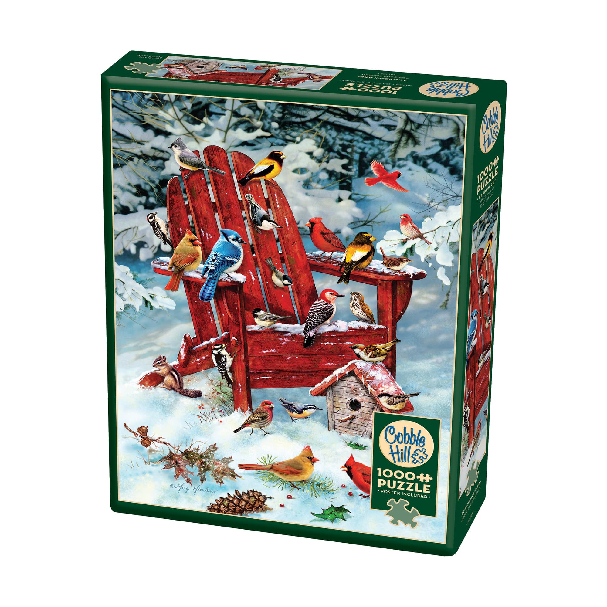 Cobble Hill Adirondack Birds 1,000 Piece Jigsaw Puzzle