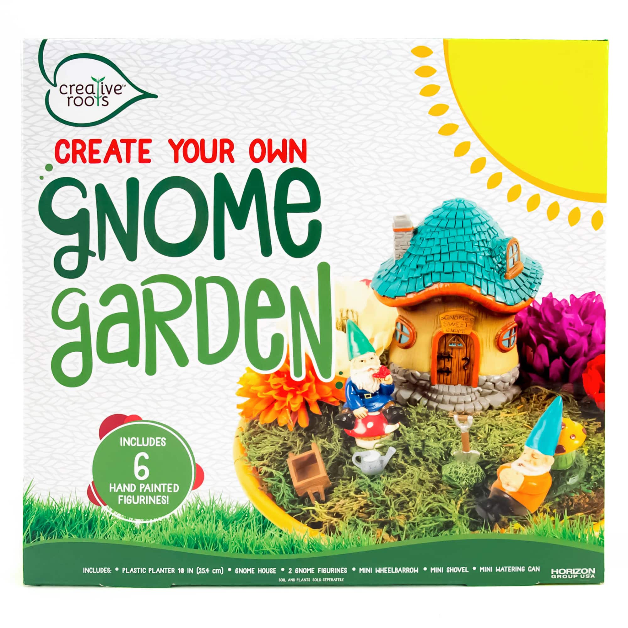 Creative Roots&#xAE; Gnome Garden Terrarium