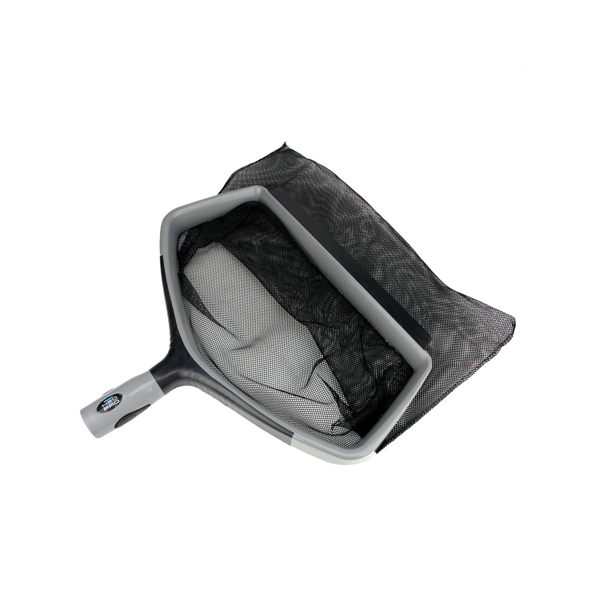 Swim Central 17.5&#x22; Gray &#x26; Black Swimming Pool Deep Bag Leaf Rake Skimmer Head