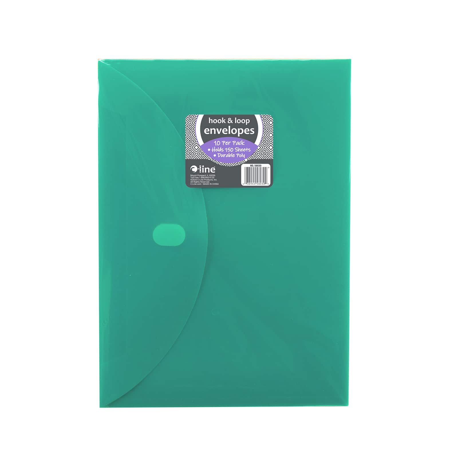 JAM Paper Poly XL Hook & Loop Closure Envelopes 8.5" x 11", 2 Packs of 10