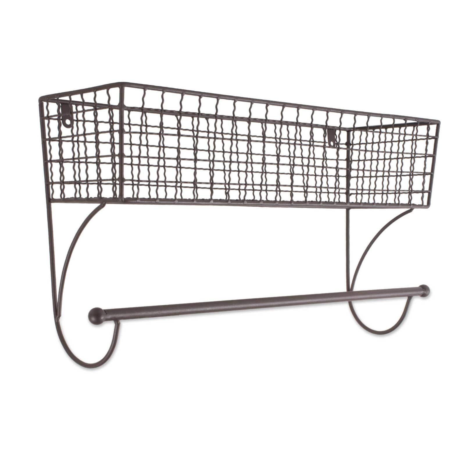 DII® 18" Rustic Bronze Towel Rack