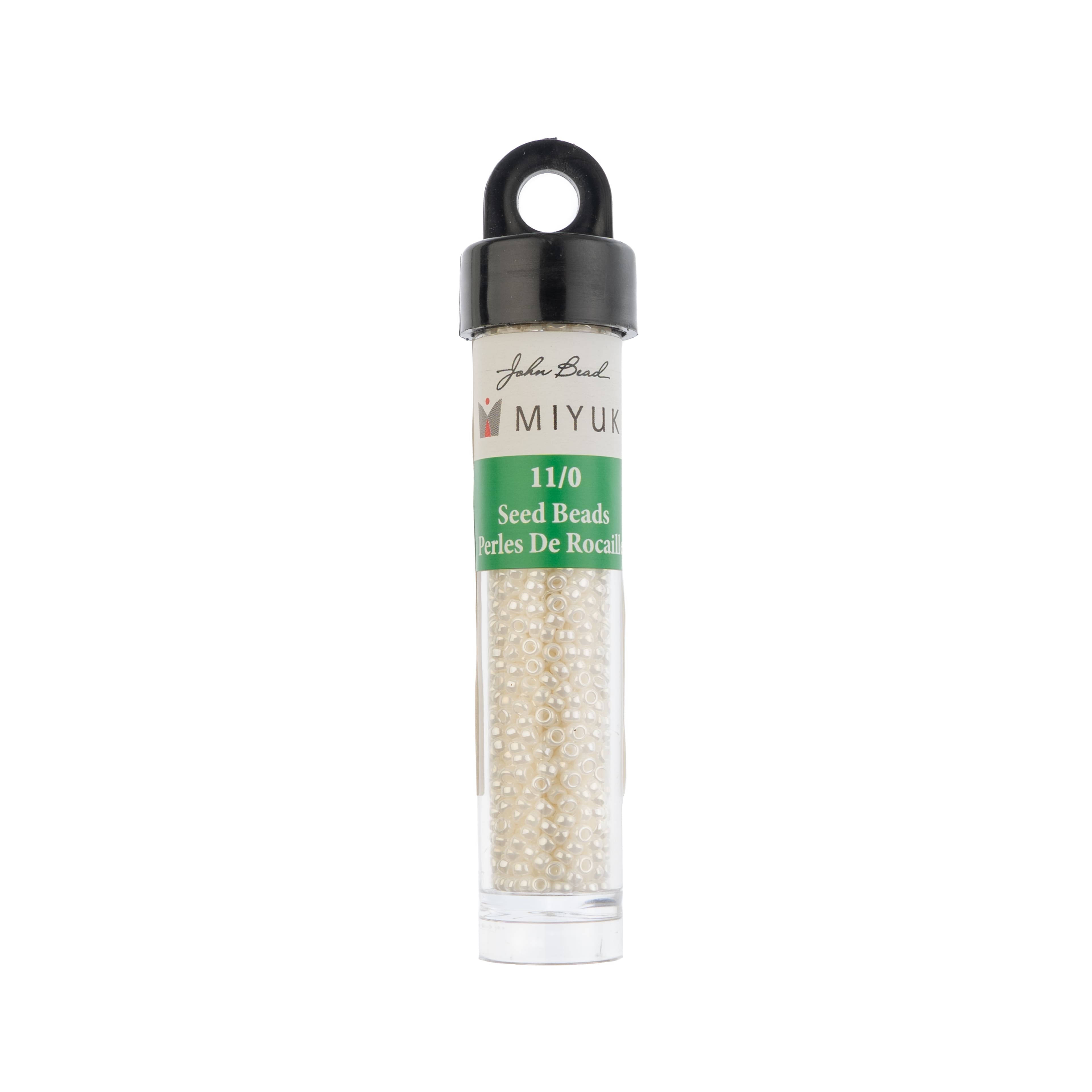 John Bead 11/0 Miyuki Glass Seed Beads, 13g