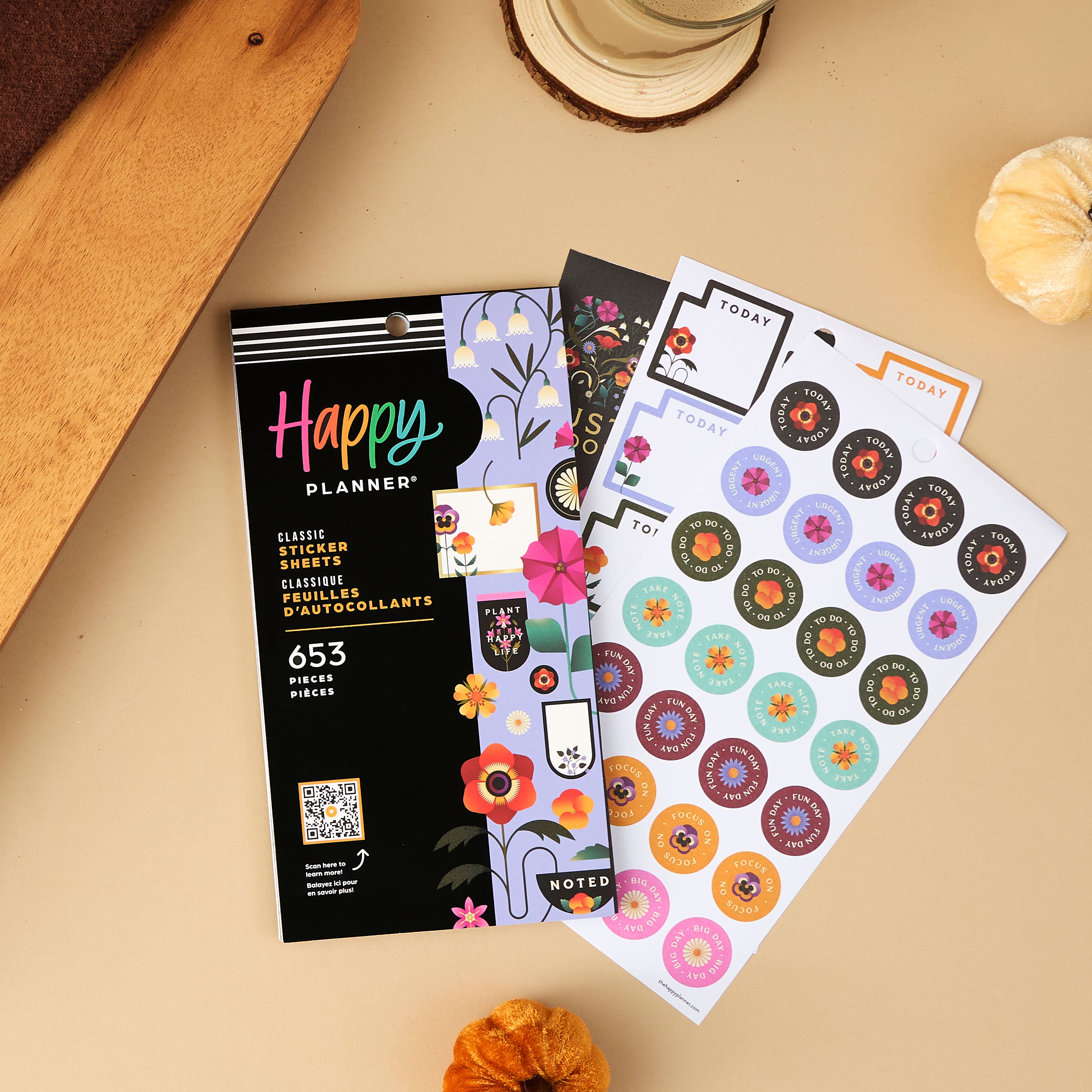 The Classic Happy Planner&#xAE; Radiant Garden Sticker Book