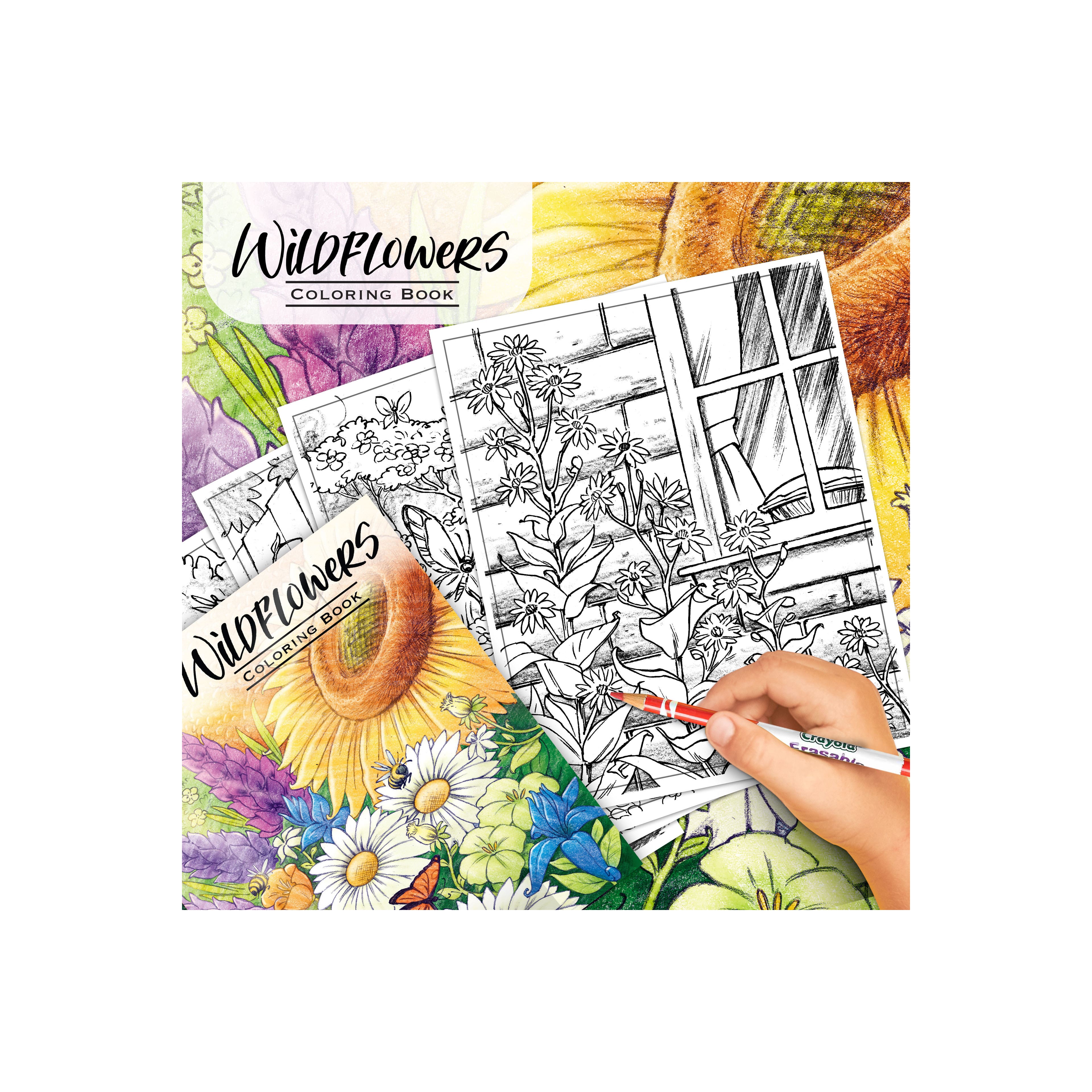 Crayola&#xAE; Wildflowers Coloring Book