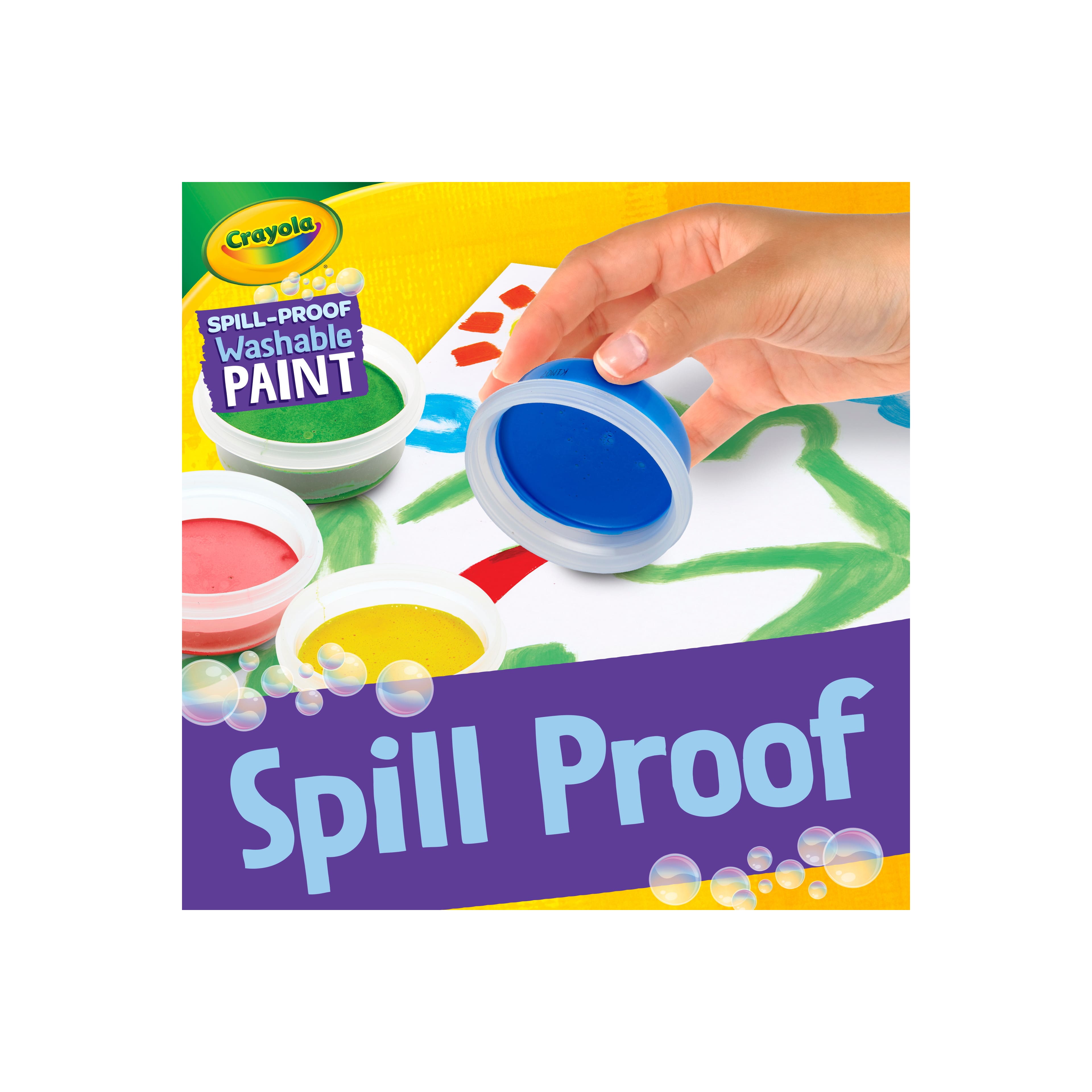 Crayola&#xAE; Spill-Proof Washable Paint Set