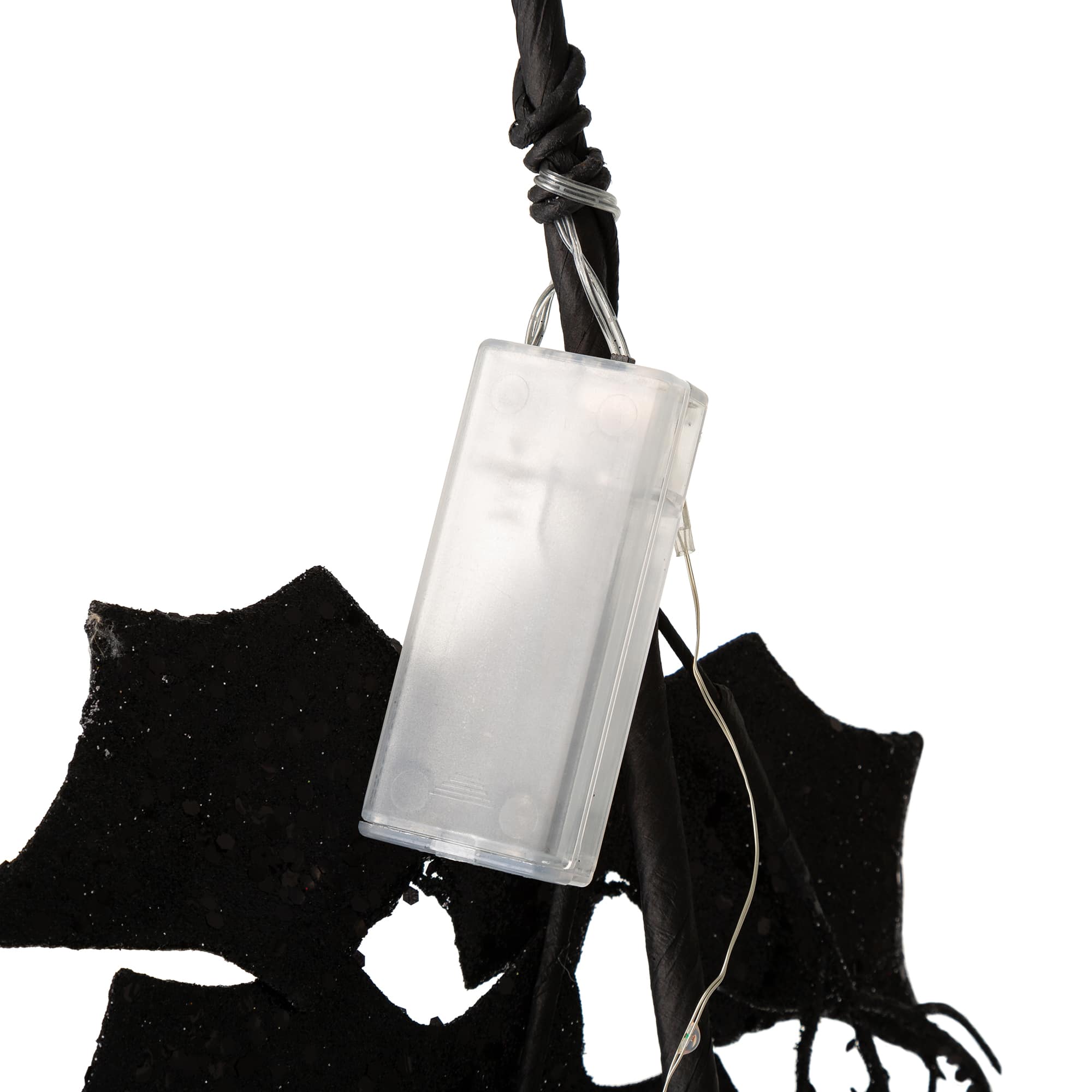 Glitzhome® 6ft. Lighted Halloween Bat Garland