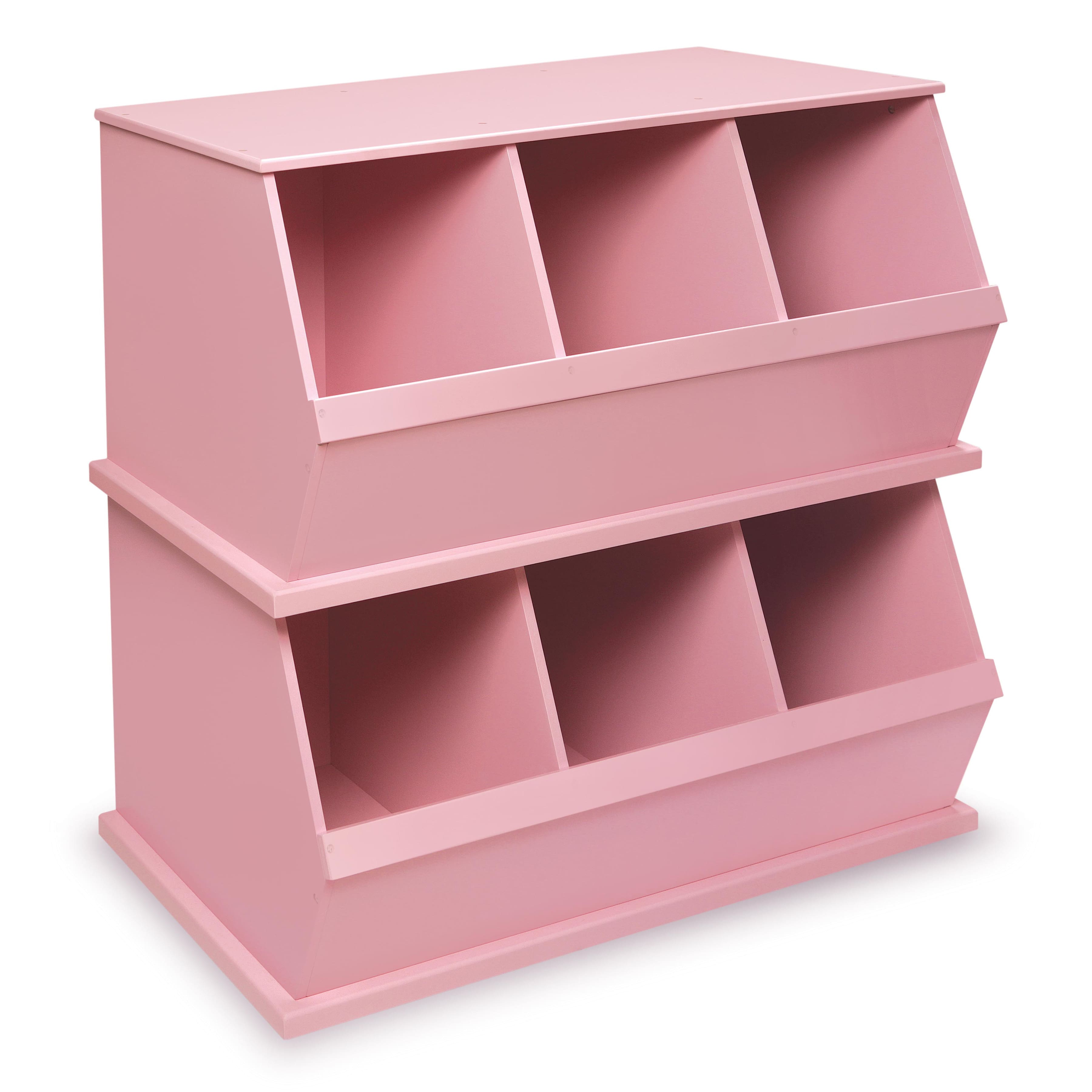 Badger Basket Multi-Bin Storage Cubby, Espresso : : Office Products