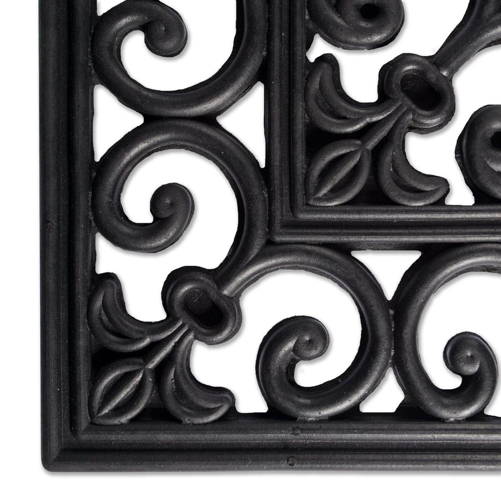 DII&#xAE; Rubber Scroll Doormat