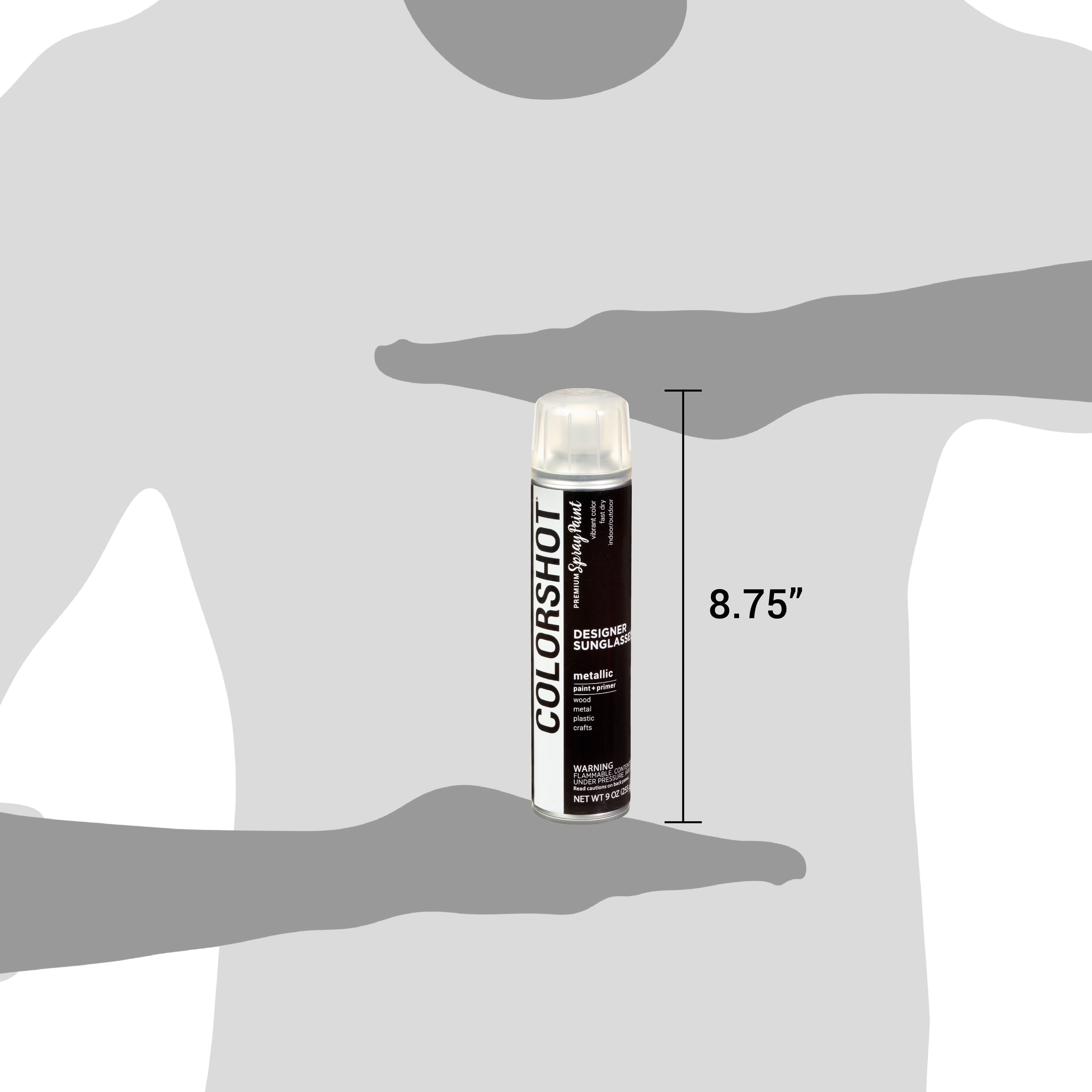 COLORSHOT&#xAE; Premium Metallic Spray Paint