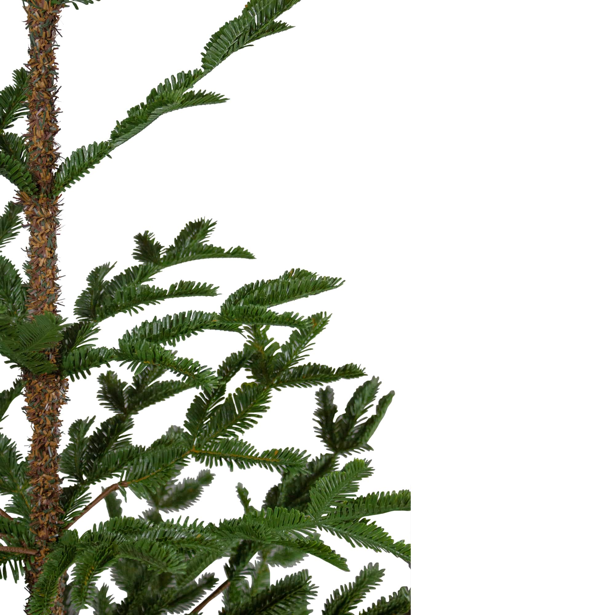 5ft. Unlit Ponderosa Pine Artificial Christmas Tree in Jute Base