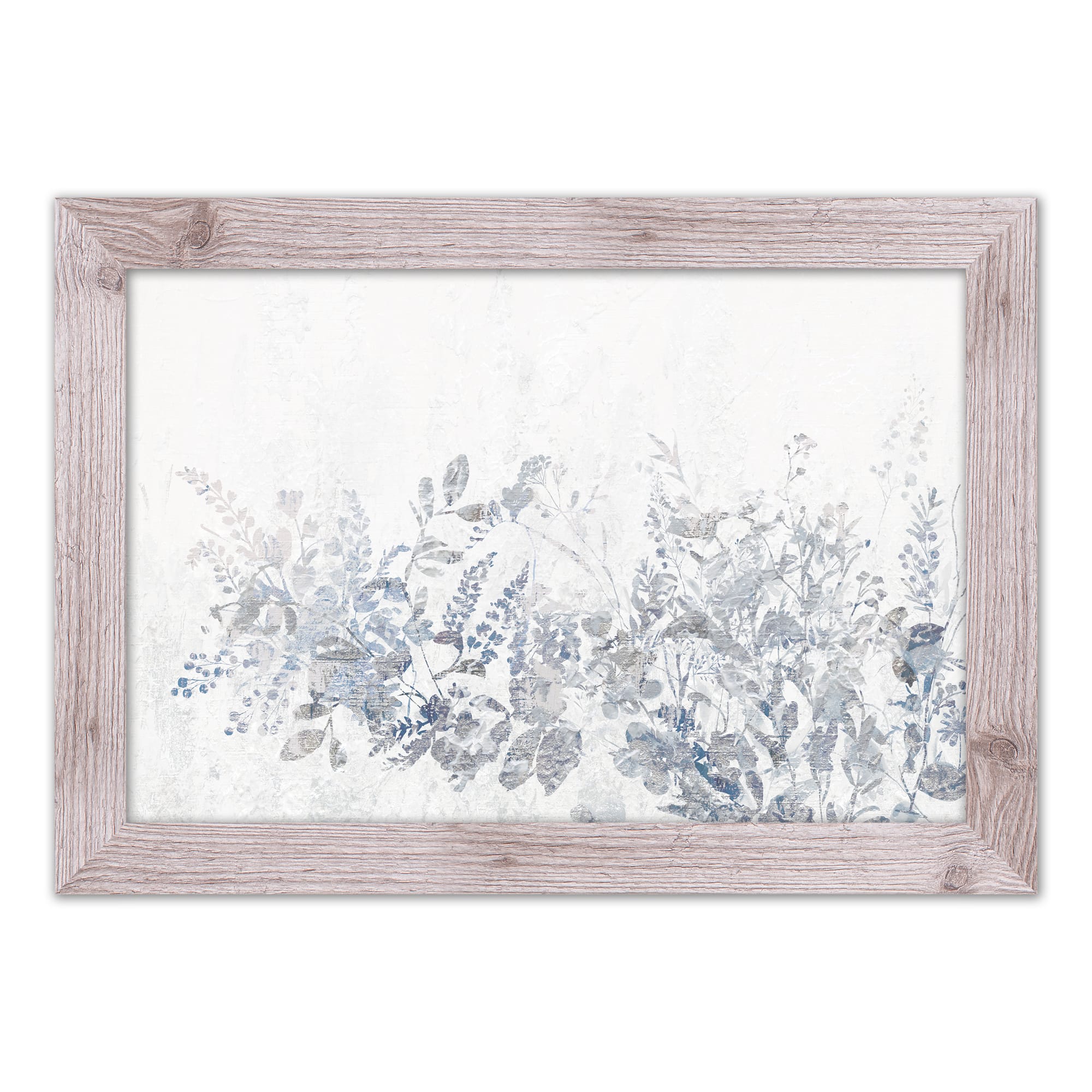 Shades of Blue Western Framed Print