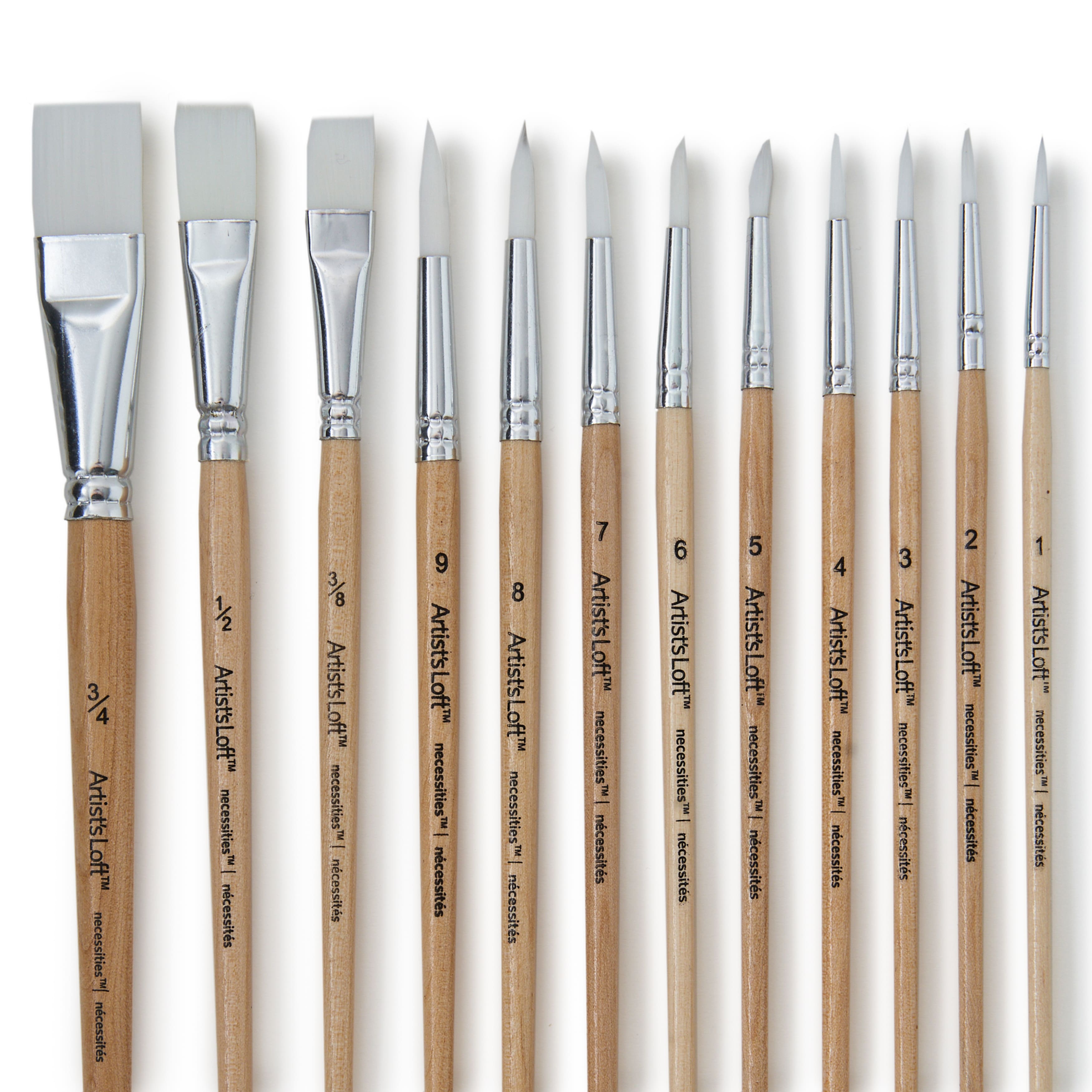 7 ct. Artist Brushes - Arts and Crafts Brushes