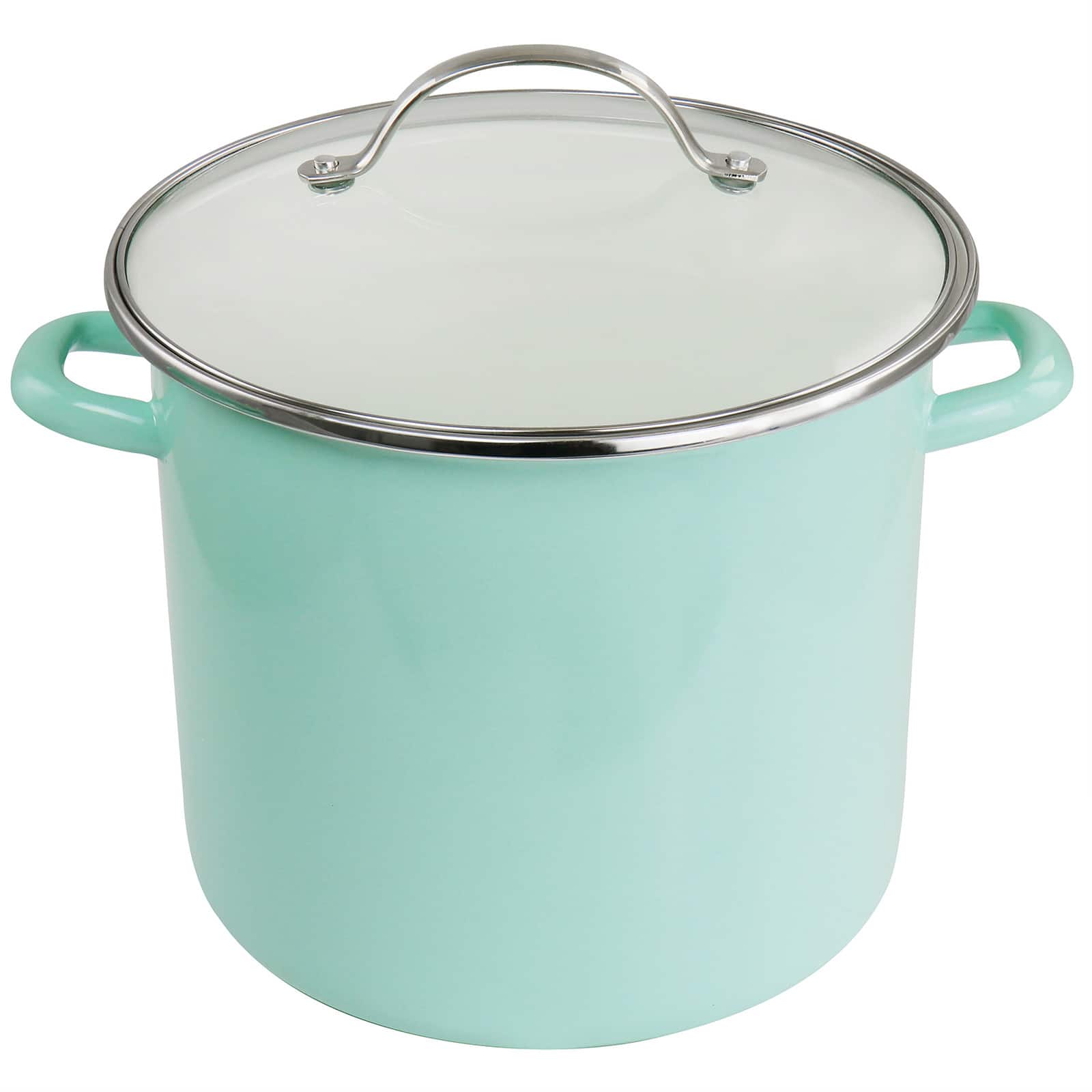 Martha Stewart 8qt. Aqua Dual Stock Pot & Steamer Set