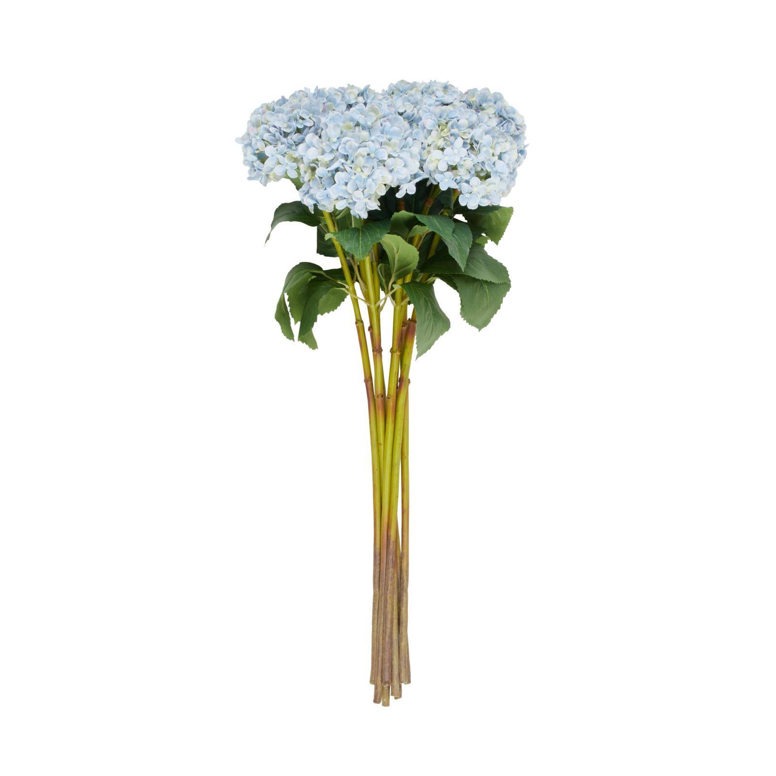33" Blue Hydrangea Artificial Flower Stem, 8ct.