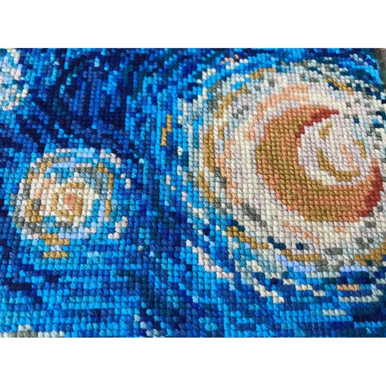 RIOLIS Starry Night after Van Gogh Counted Cross-Stitch Kit