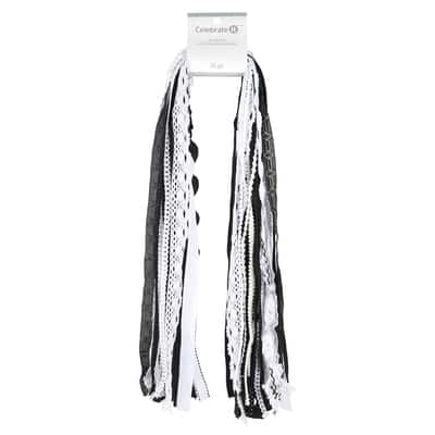 Black & White Trim Bundle by Celebrate It®, 25ct.