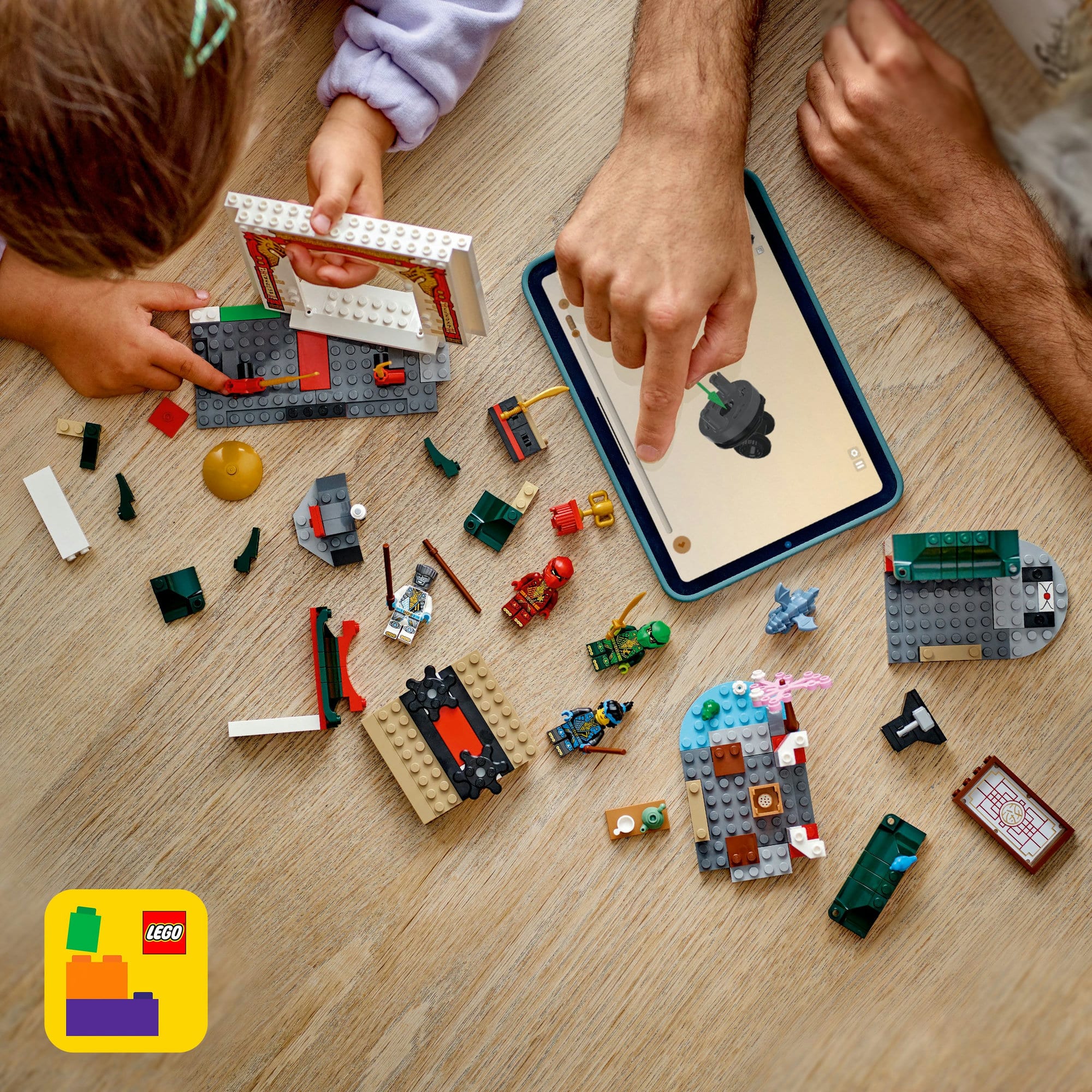 LEGO® NINJAGO® Ninja Spinjitzu Temple Action Toy Playset 71831