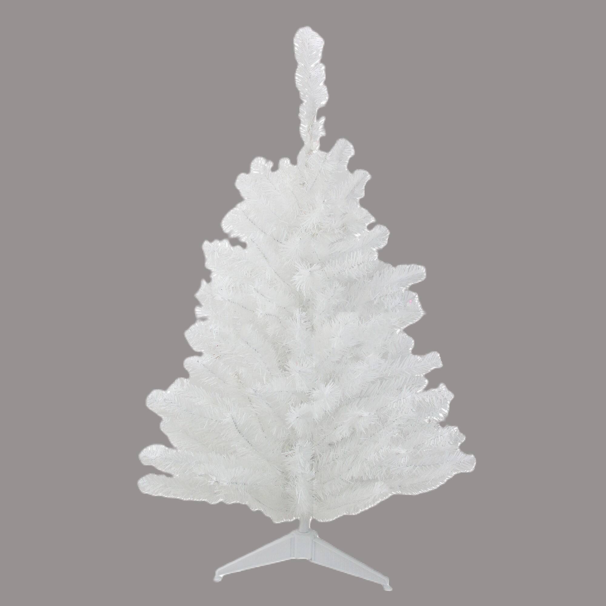 2ft. Unlit Medium Snow White Pine Artificial Christmas Tree 