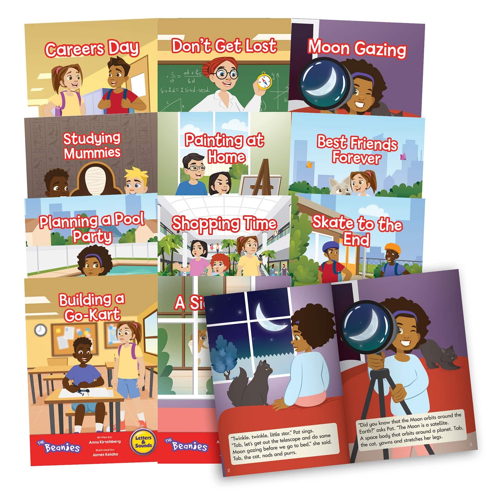 Junior Learning The Beanies Phase 6 Readers Set