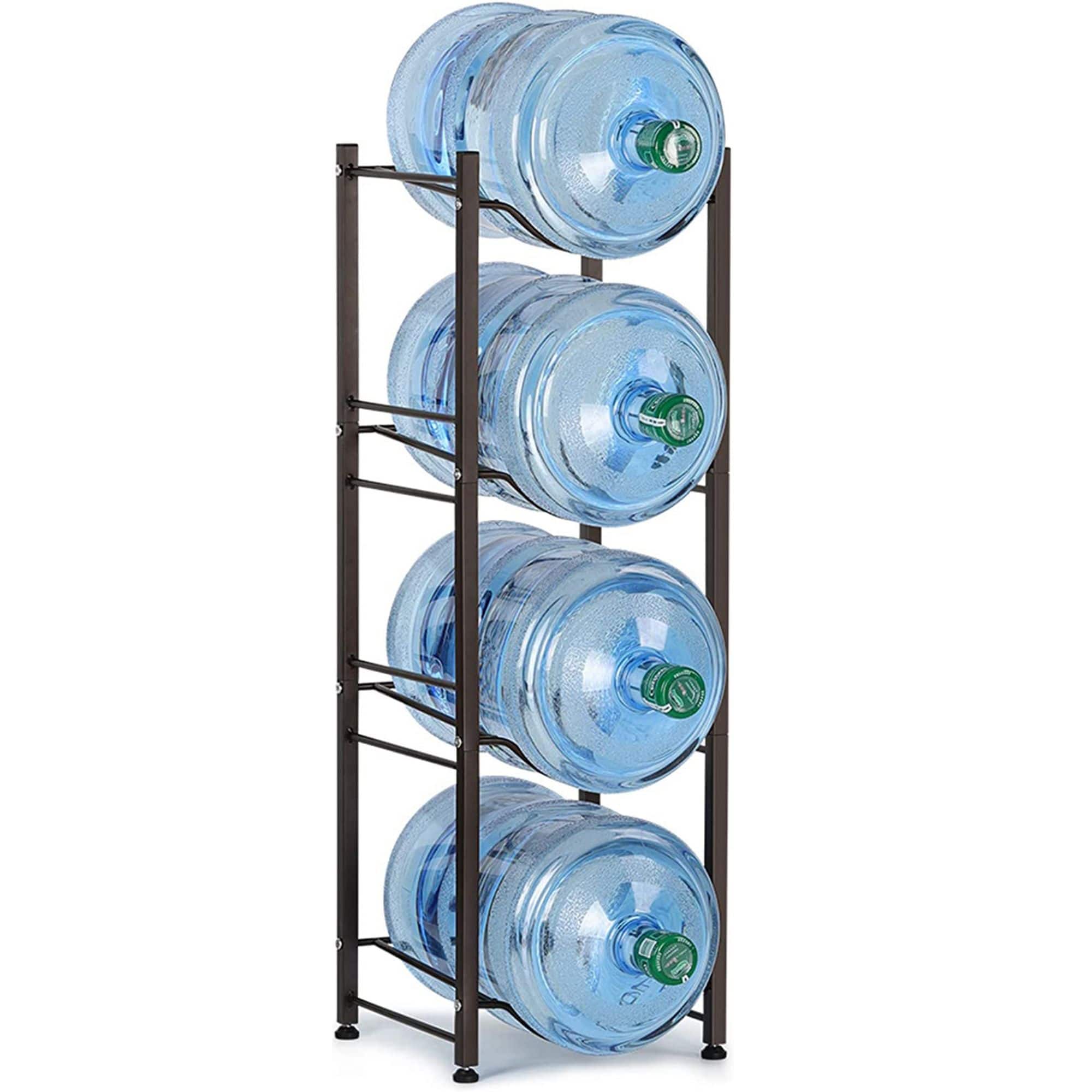 NEX™ 4-Tier 5-Gallon Water Bottle Storage Rack