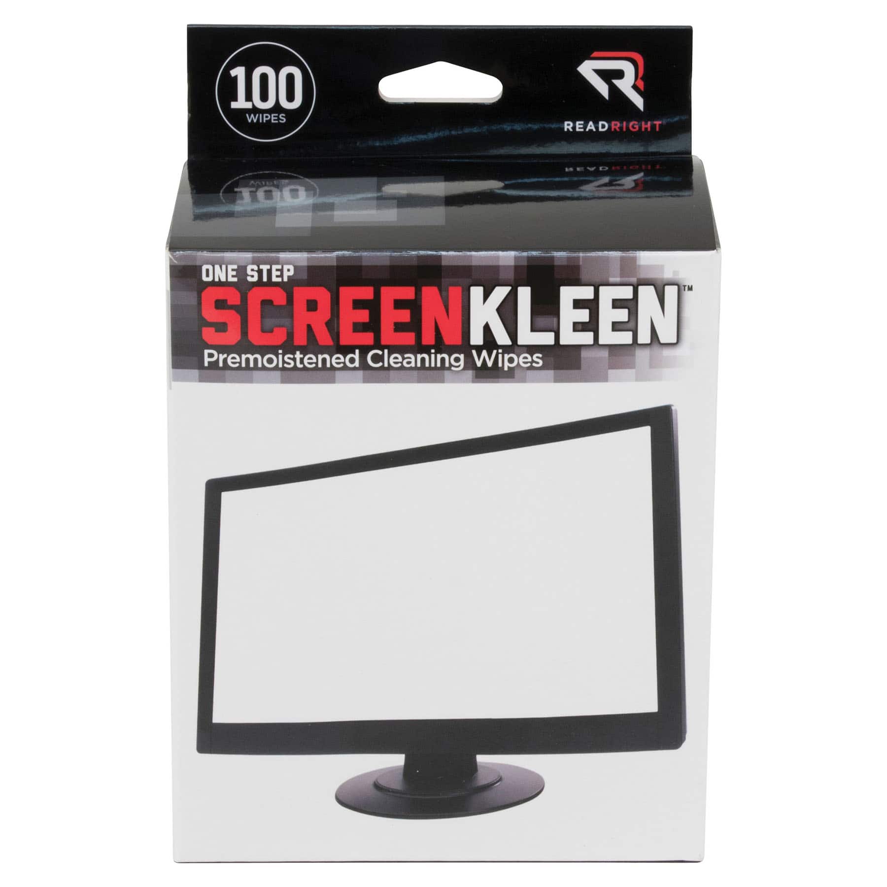 Read Right&#xAE; Screen Kleen&#x2122; One Step Screen Cleaner Wet Wipes, 100ct.