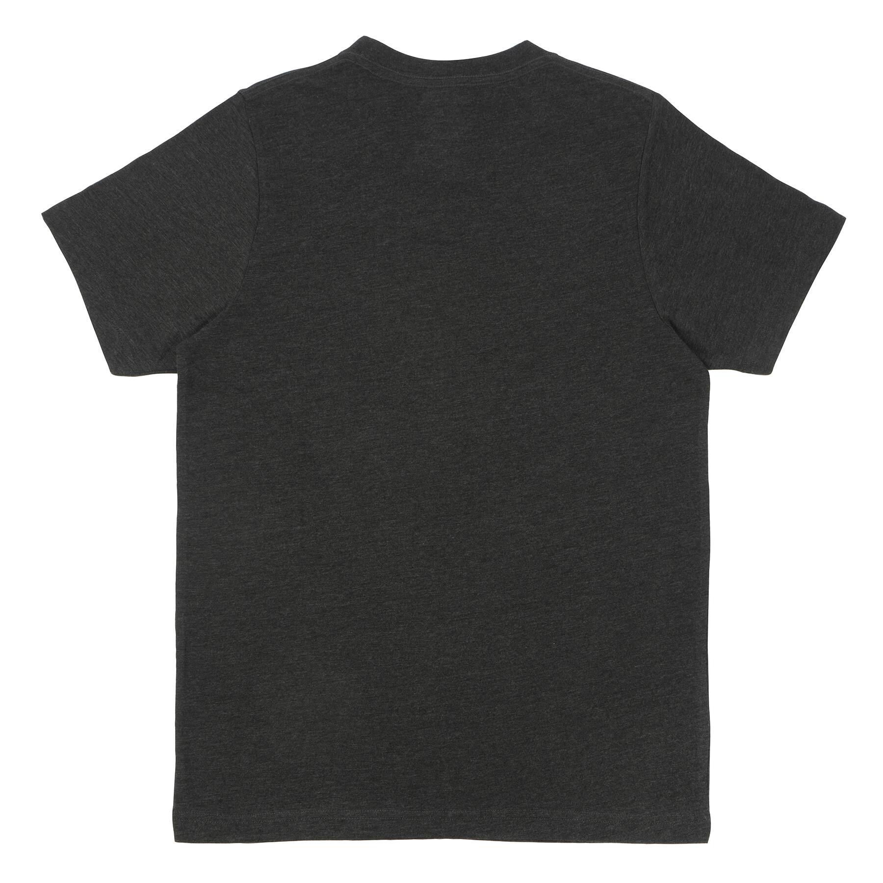 Pride Charcoal Rainbow Lightning Bolt Adult Crew Neck T-Shirt by Celebrate It&#x2122;