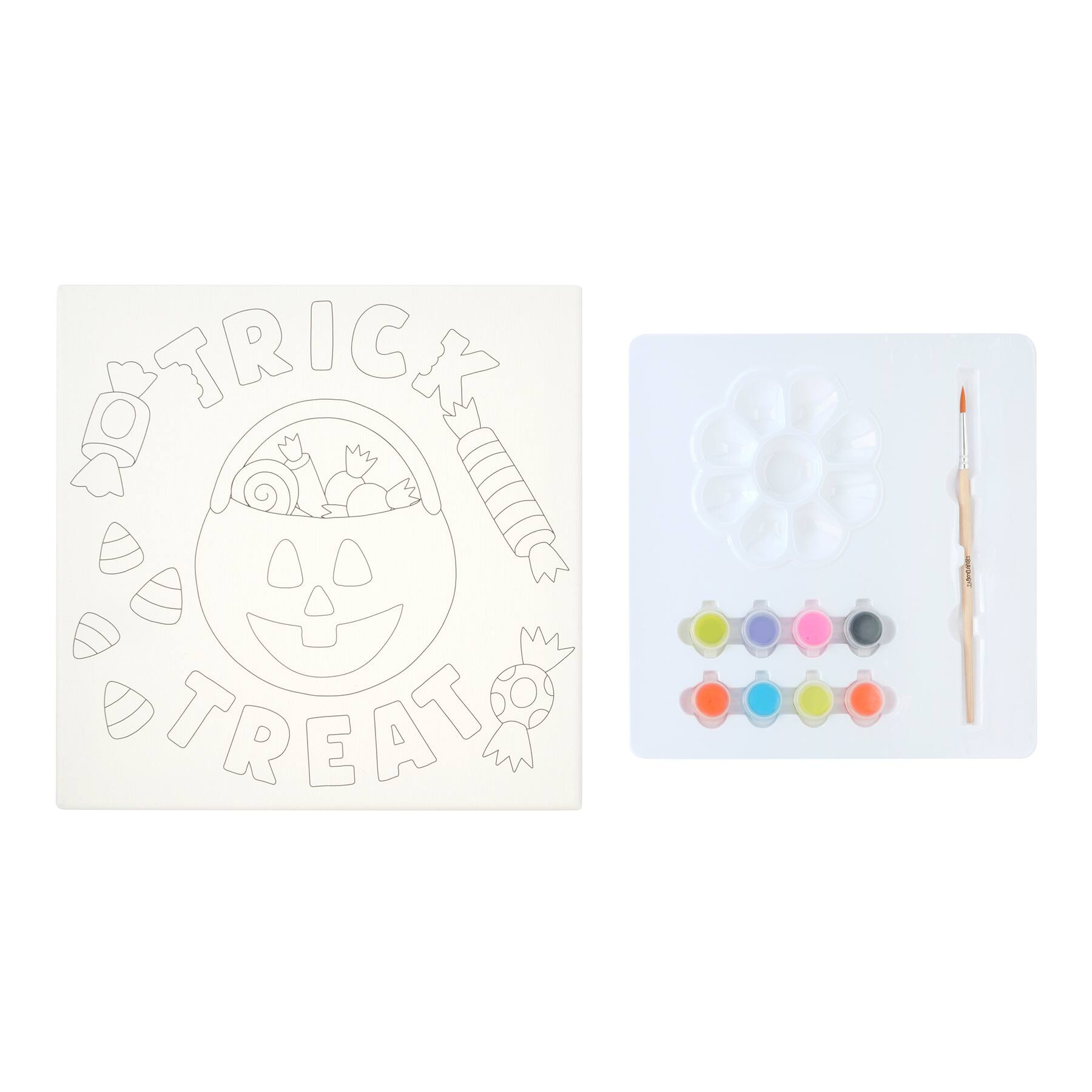 Halloween Trick or Treat Canvas Painting Kit by Creatology™ Michaels