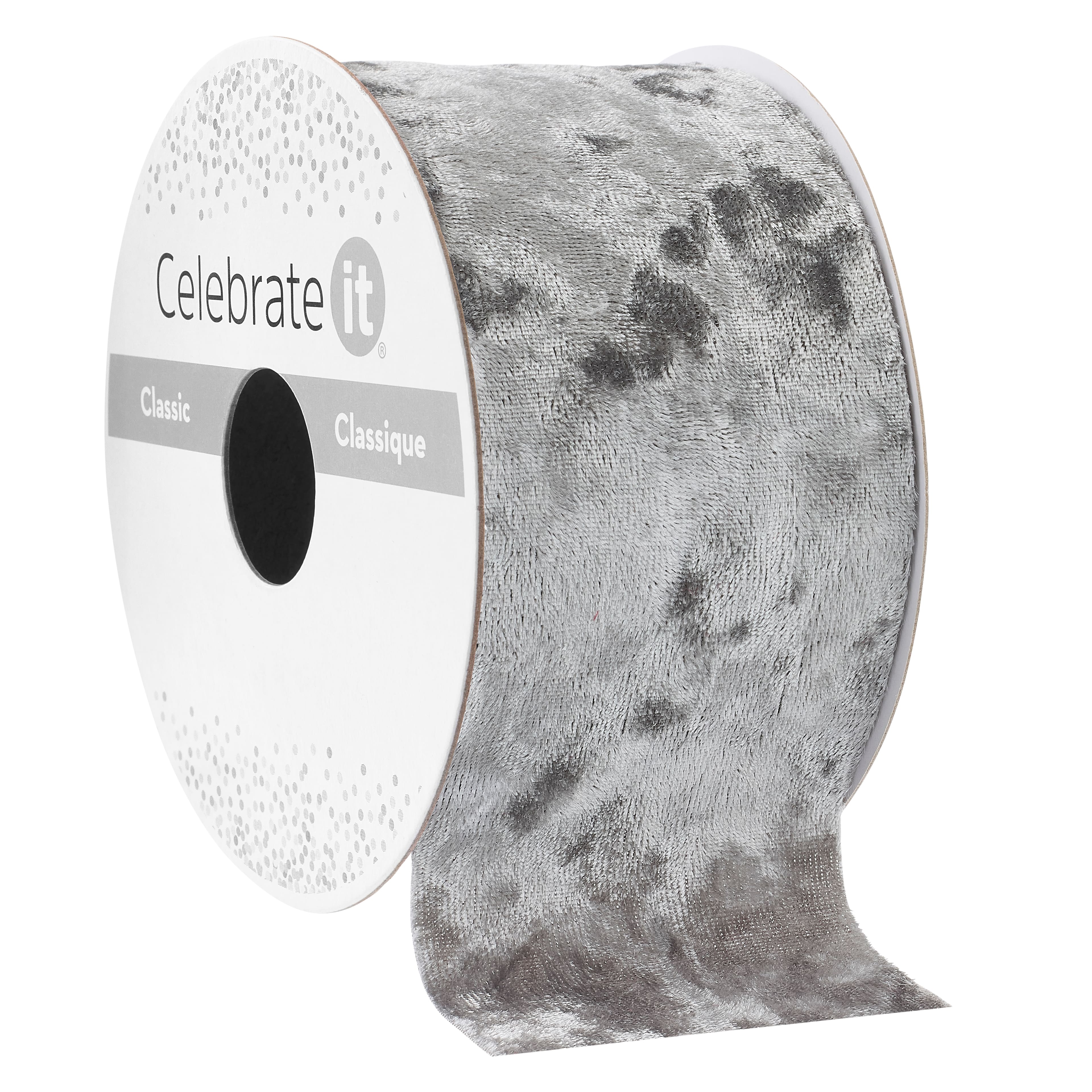 2" x 3yd. Wrinkled Velvet Ribbon by Celebrate It™ Classic