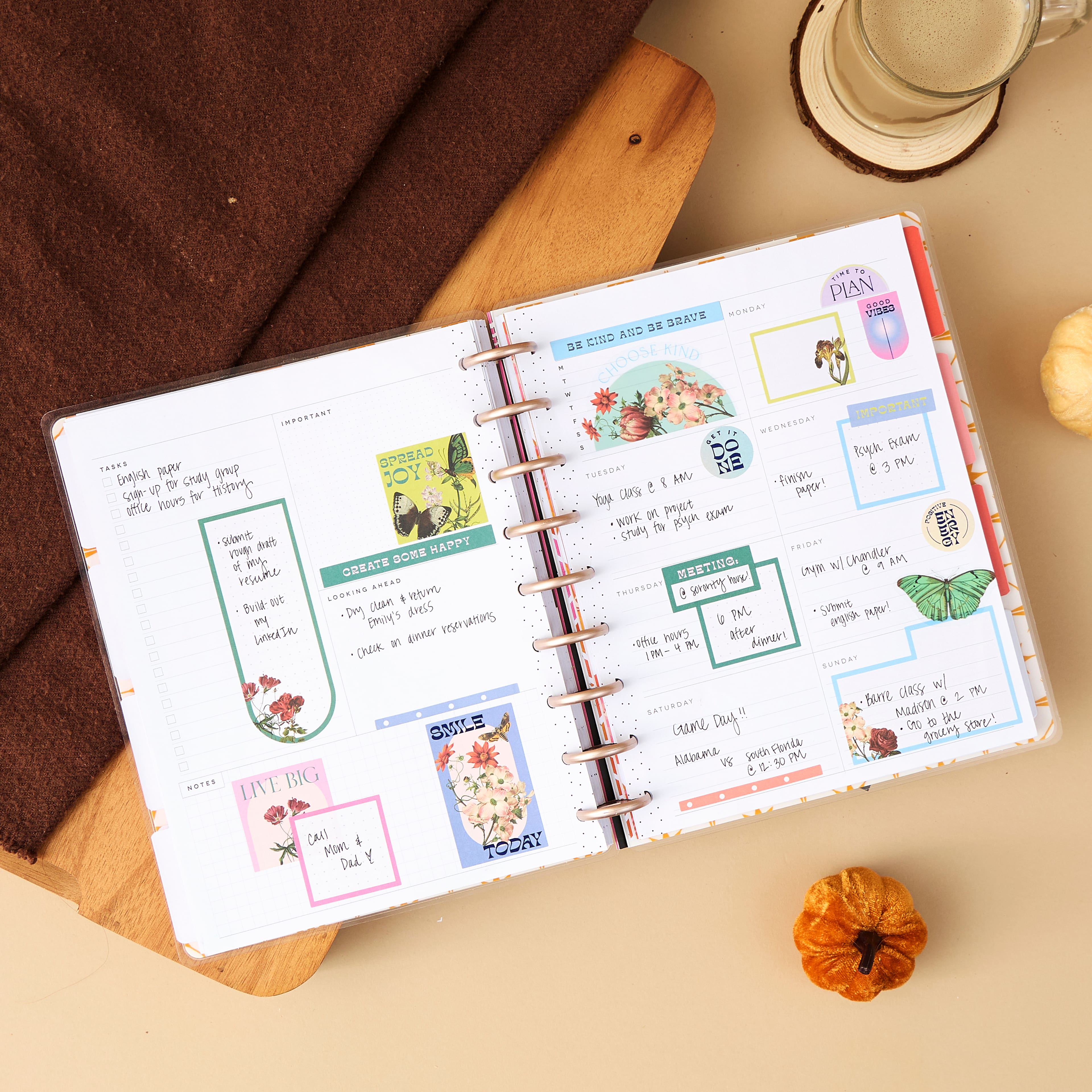 The Classic Happy Planner&#xAE; Retro Sunset