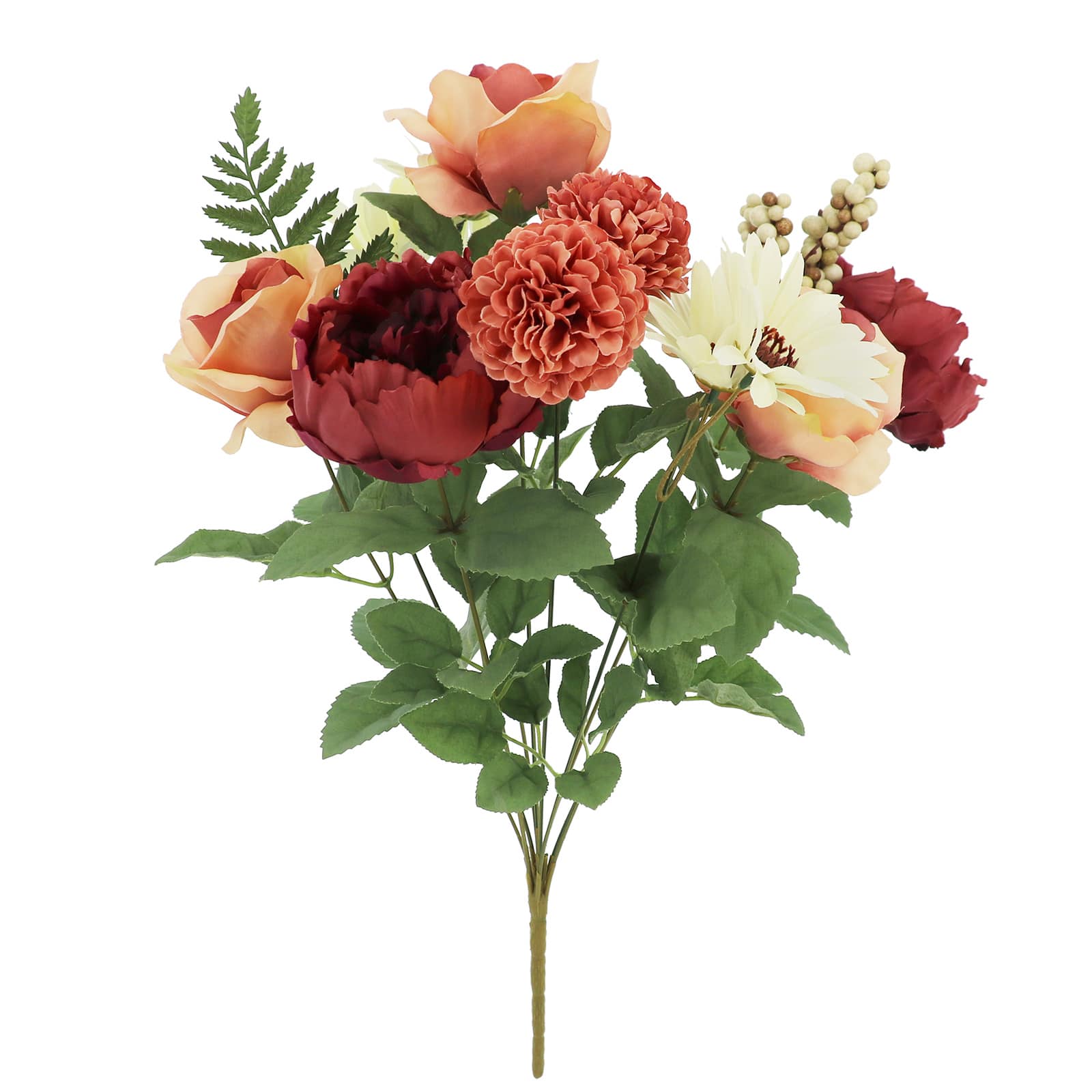 27&#x22; Pink Rose &#x26; Peony Mix Deluxe Bush by Ashland&#xAE;