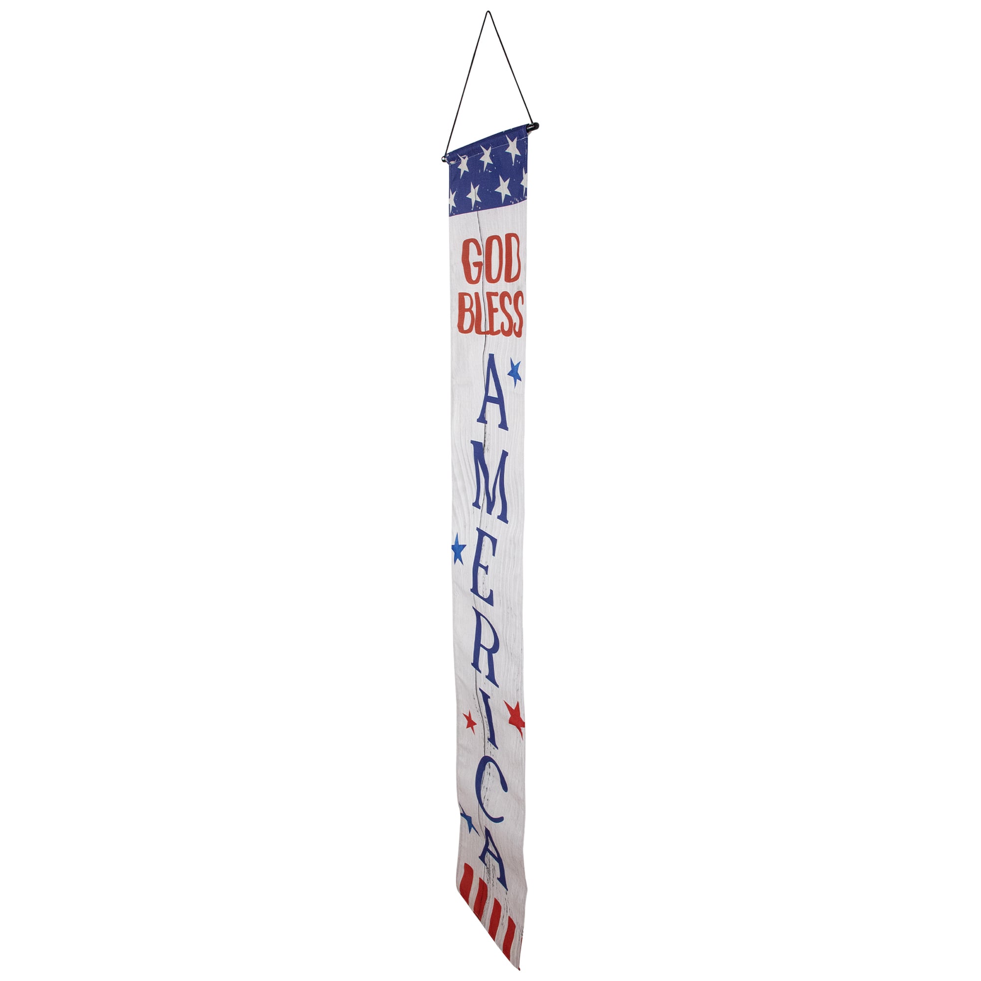 5.9ft. Stars &#x26; Stripes Patriotic Door Banner Set