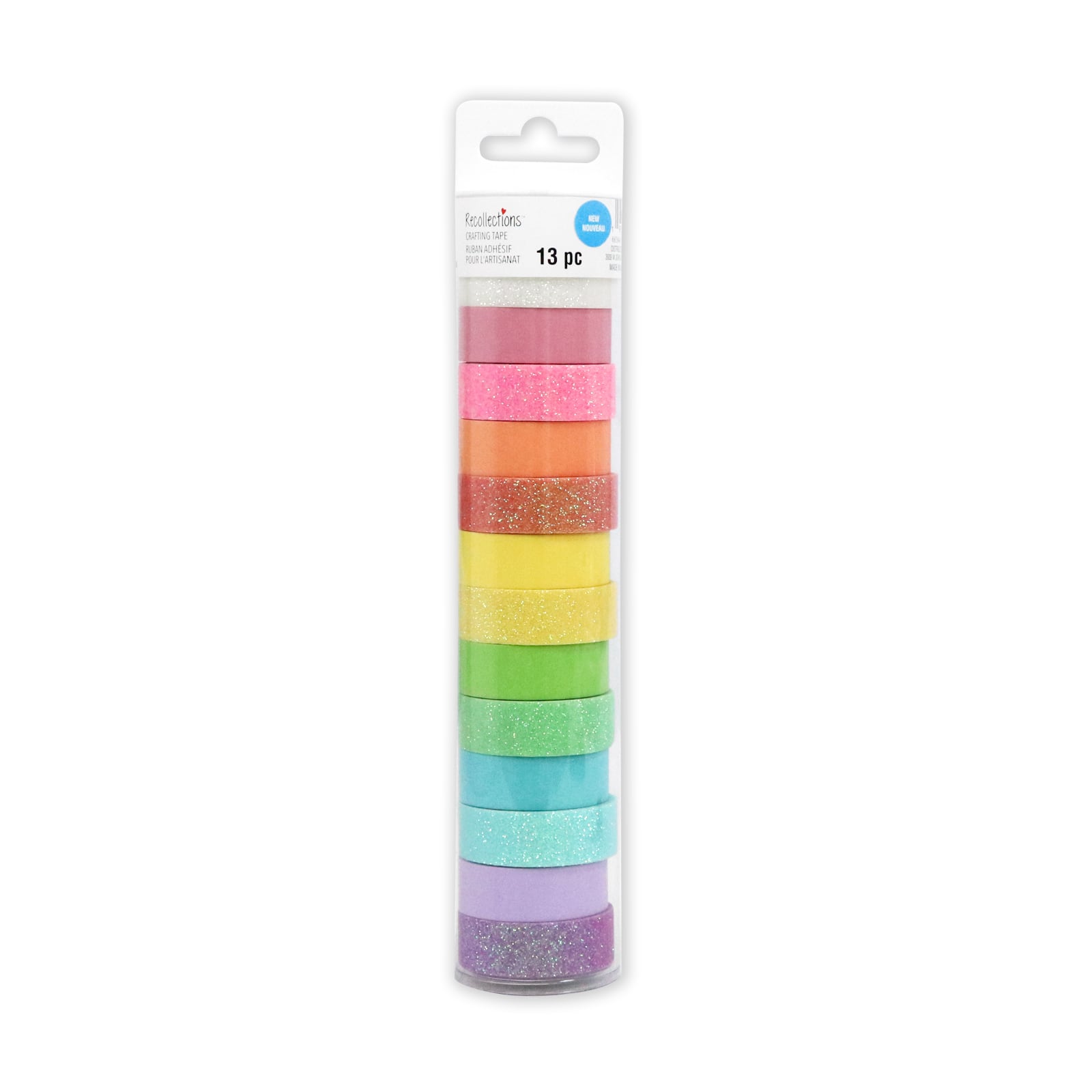 12 Pack: Pastel Rainbow Crafting Tape Set by Recollections™