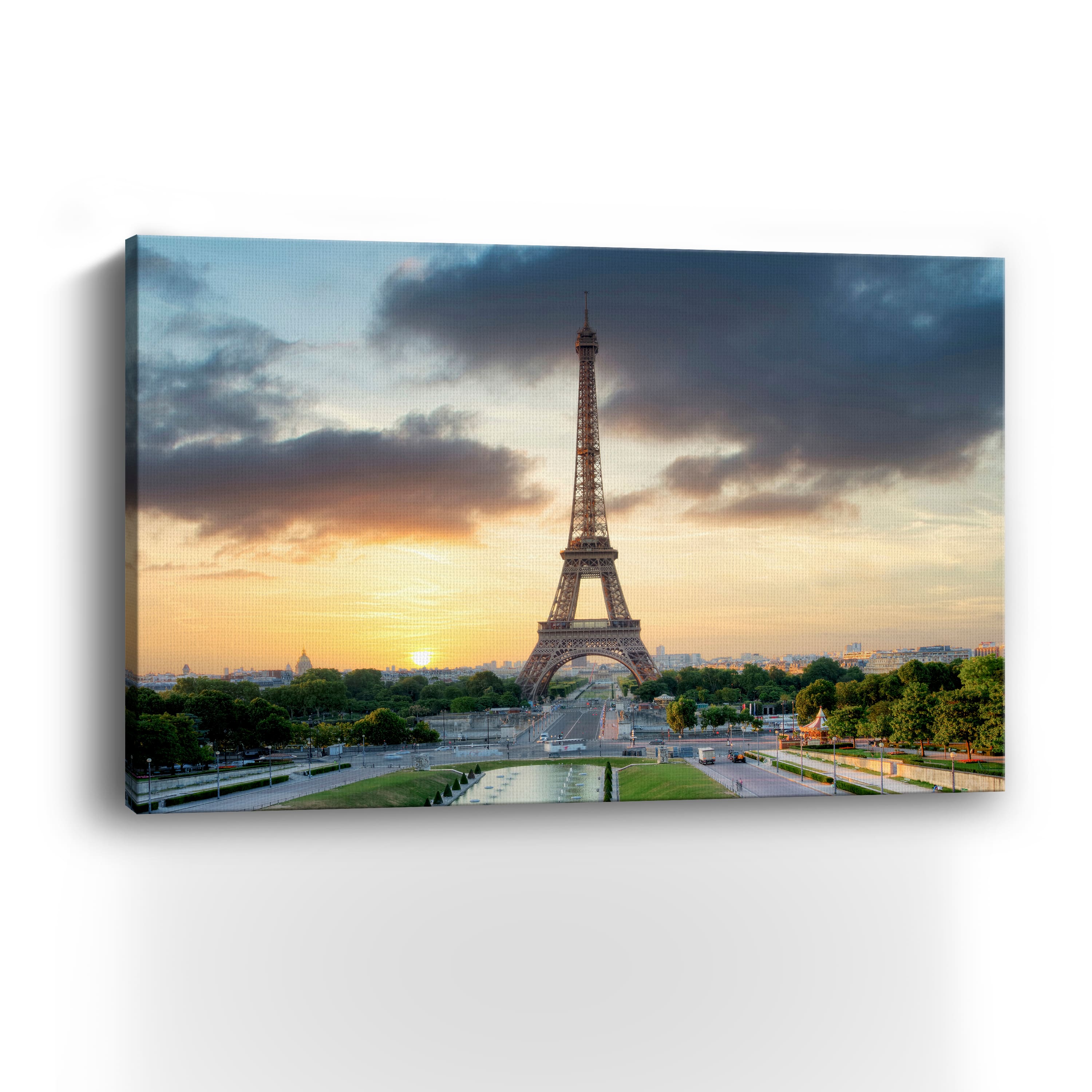 Lumaprints Eiffel Tower Sunset Canvas Giclée | Canvas Art | Michaels