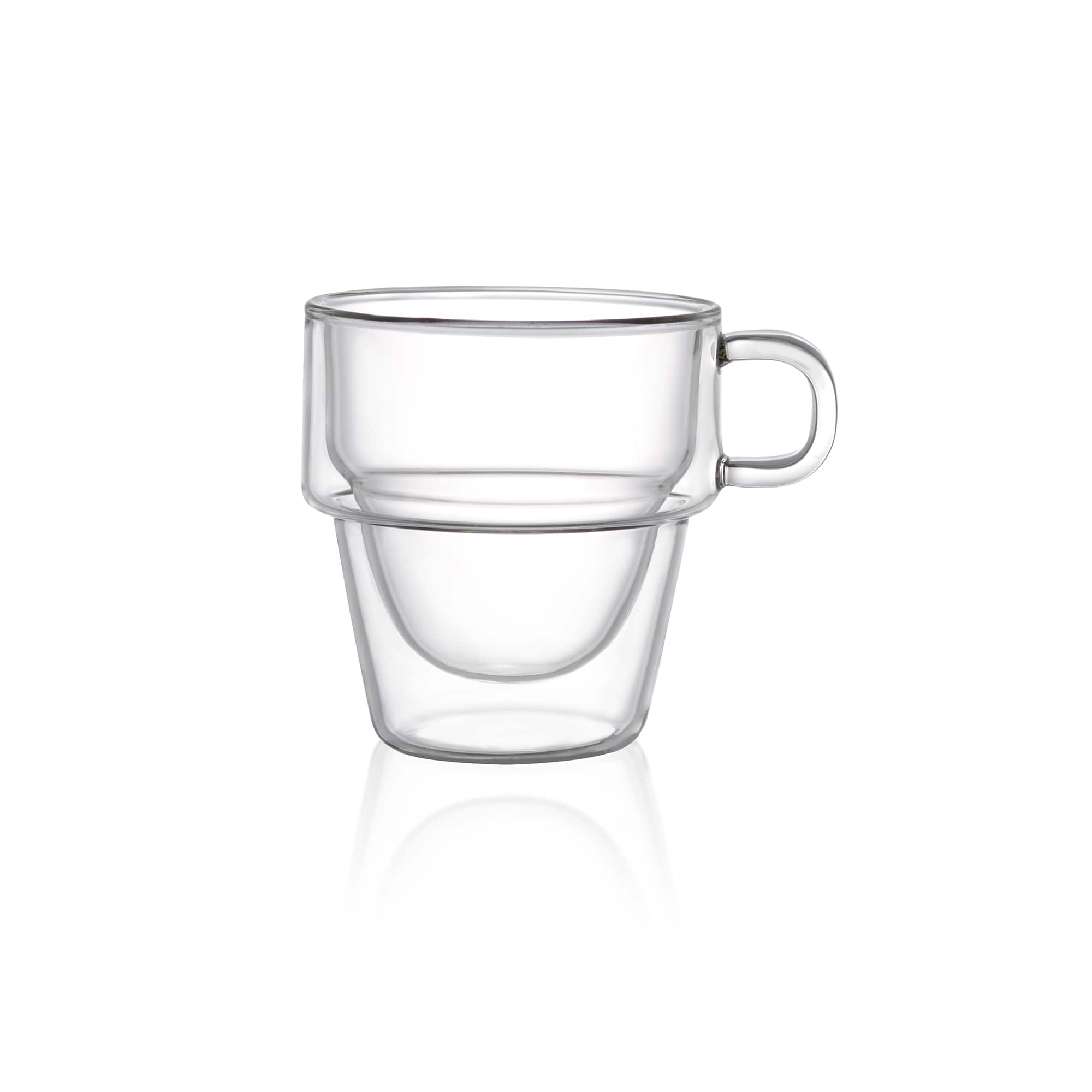 JoyJolt® Stoiva Stackable Double Wall Glasses, 8ct.
