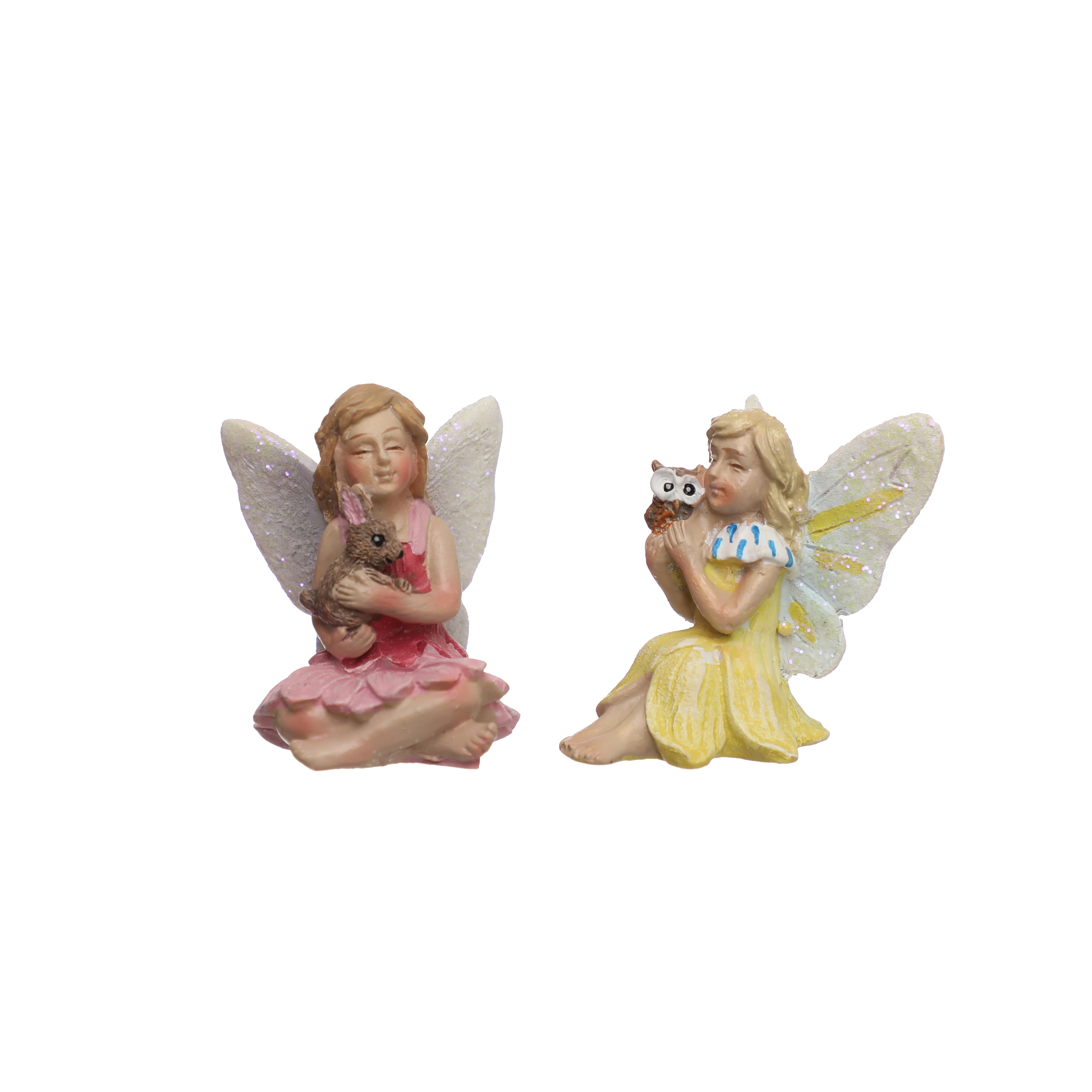Mini Fairy with Pet, 2ct. by Ashland&#xAE;