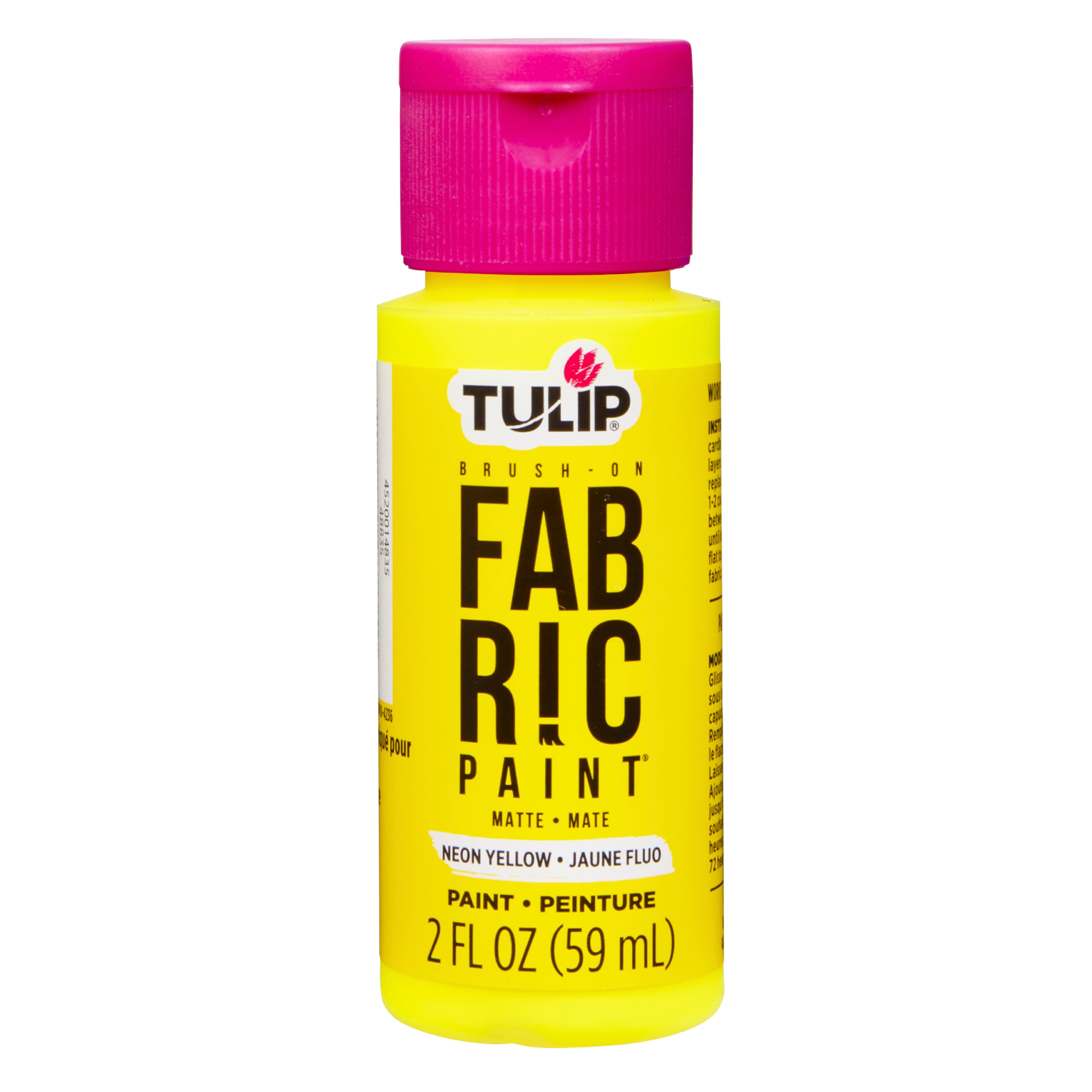 12 Pack: Tulip® Matte Neon Brush-On Fabric Paint