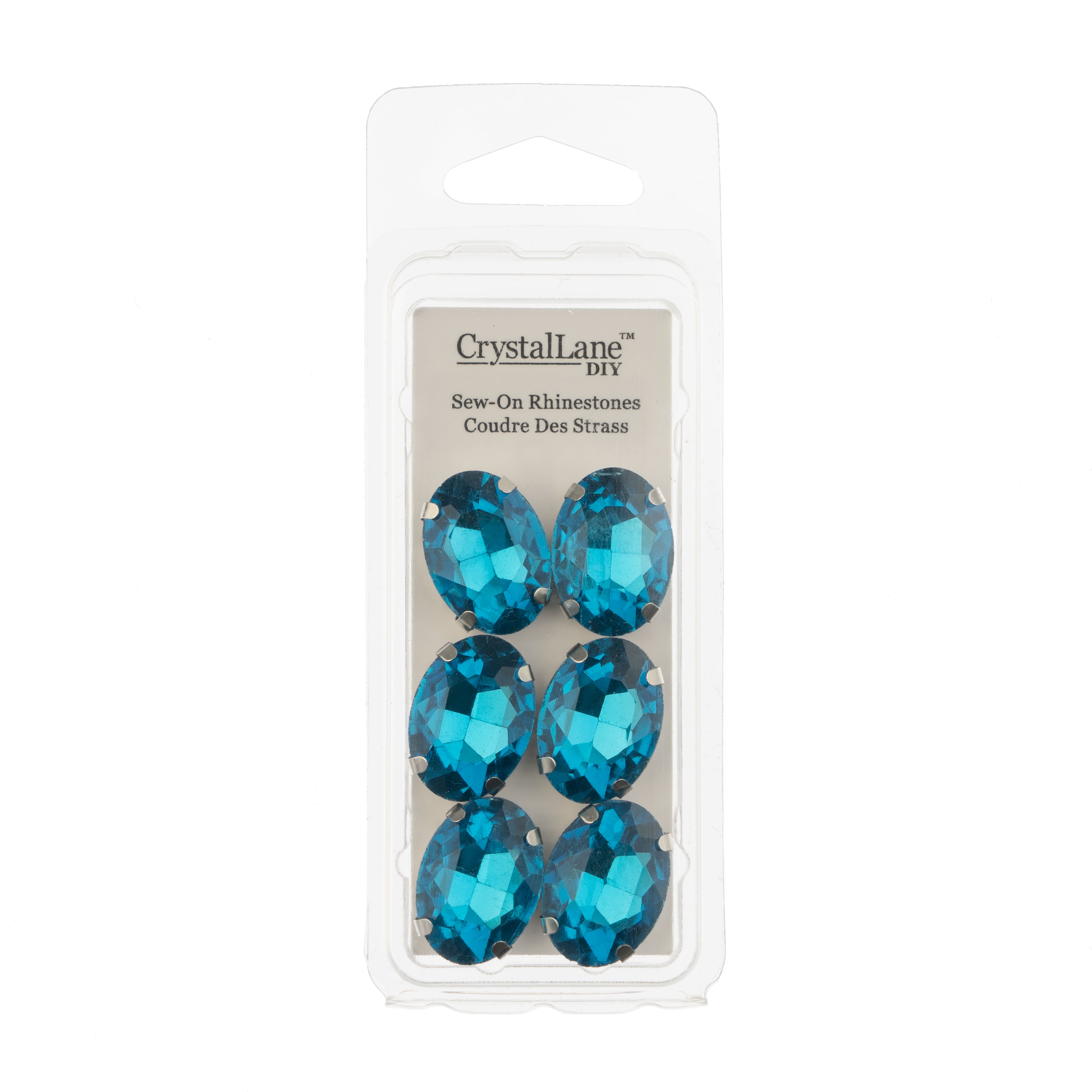 Strass &#xE0; coudre de 18&#xA0;mm Crystal Lane de John Bead, 6&#xA0;unit&#xE9;s