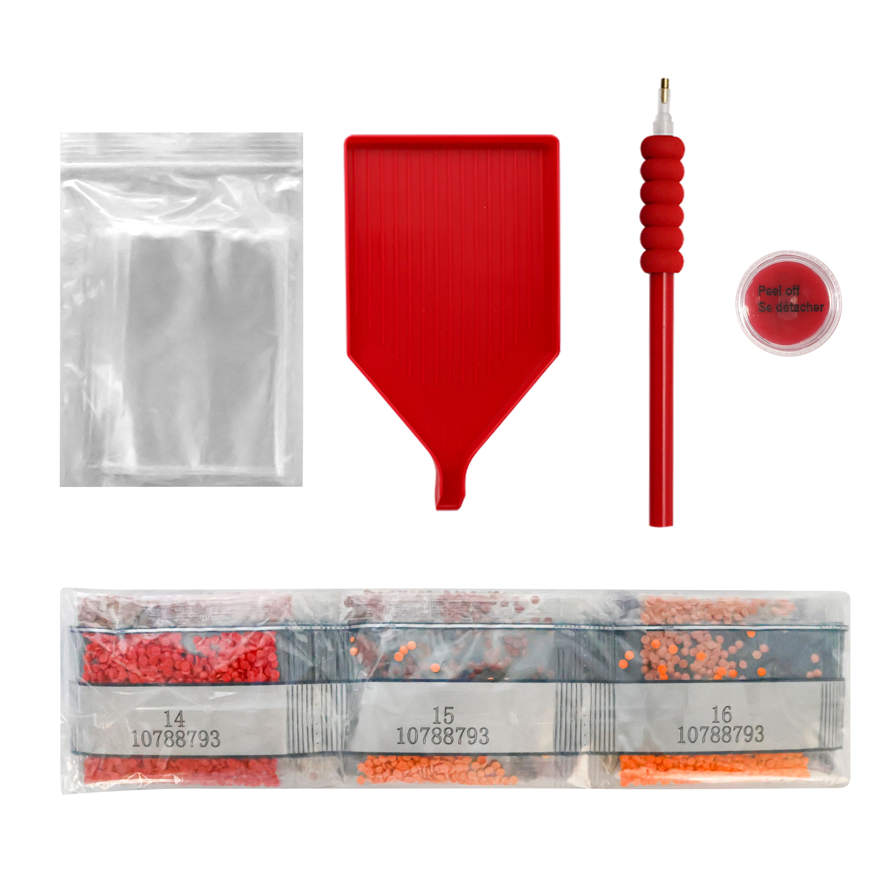 16&#x22; x 20&#x22; Santa Diamond Art Kit by Make Market&#xAE;
