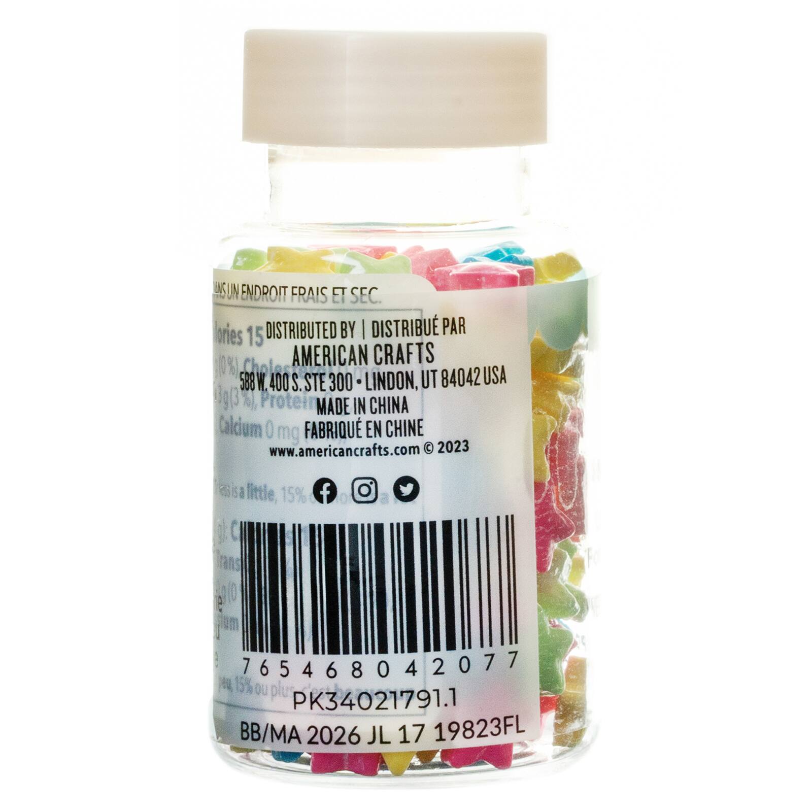 Sweet Tooth Fairy&#xAE; Neon Star Candy Shapes